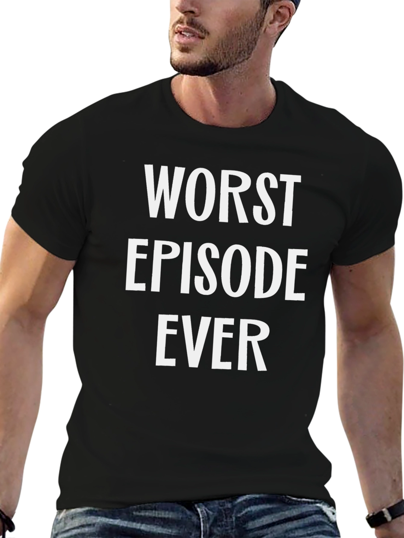 Worst Episode Ever Graphic Tee - Black T-Shirt