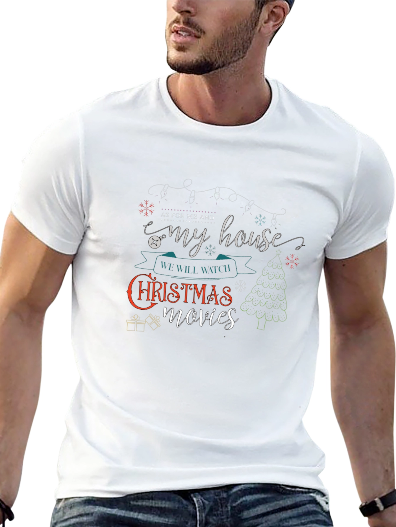 Christmas Movie T-Shirt: As For Me & My House