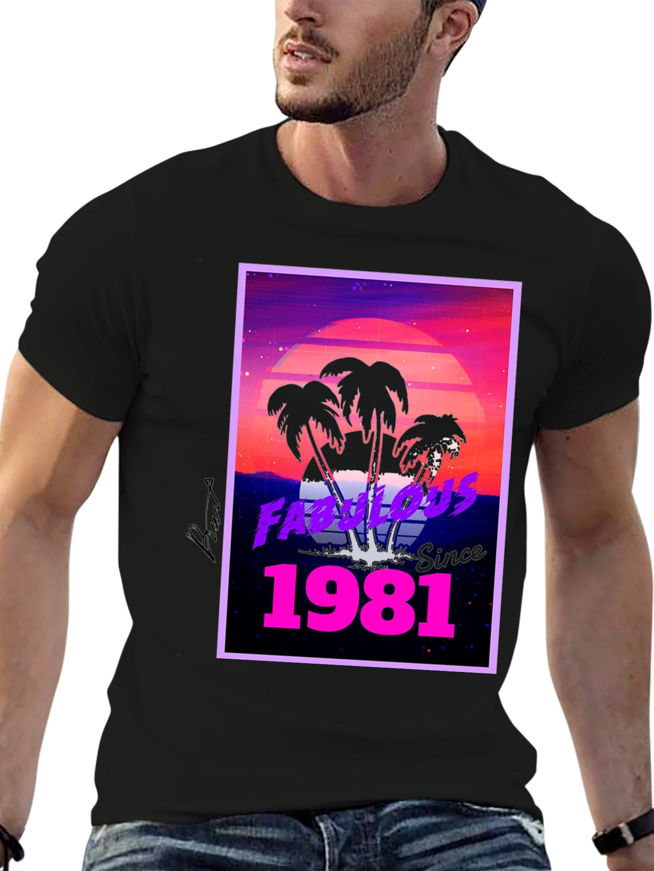 Fabulous Since 1981 Graphic T-Shirt