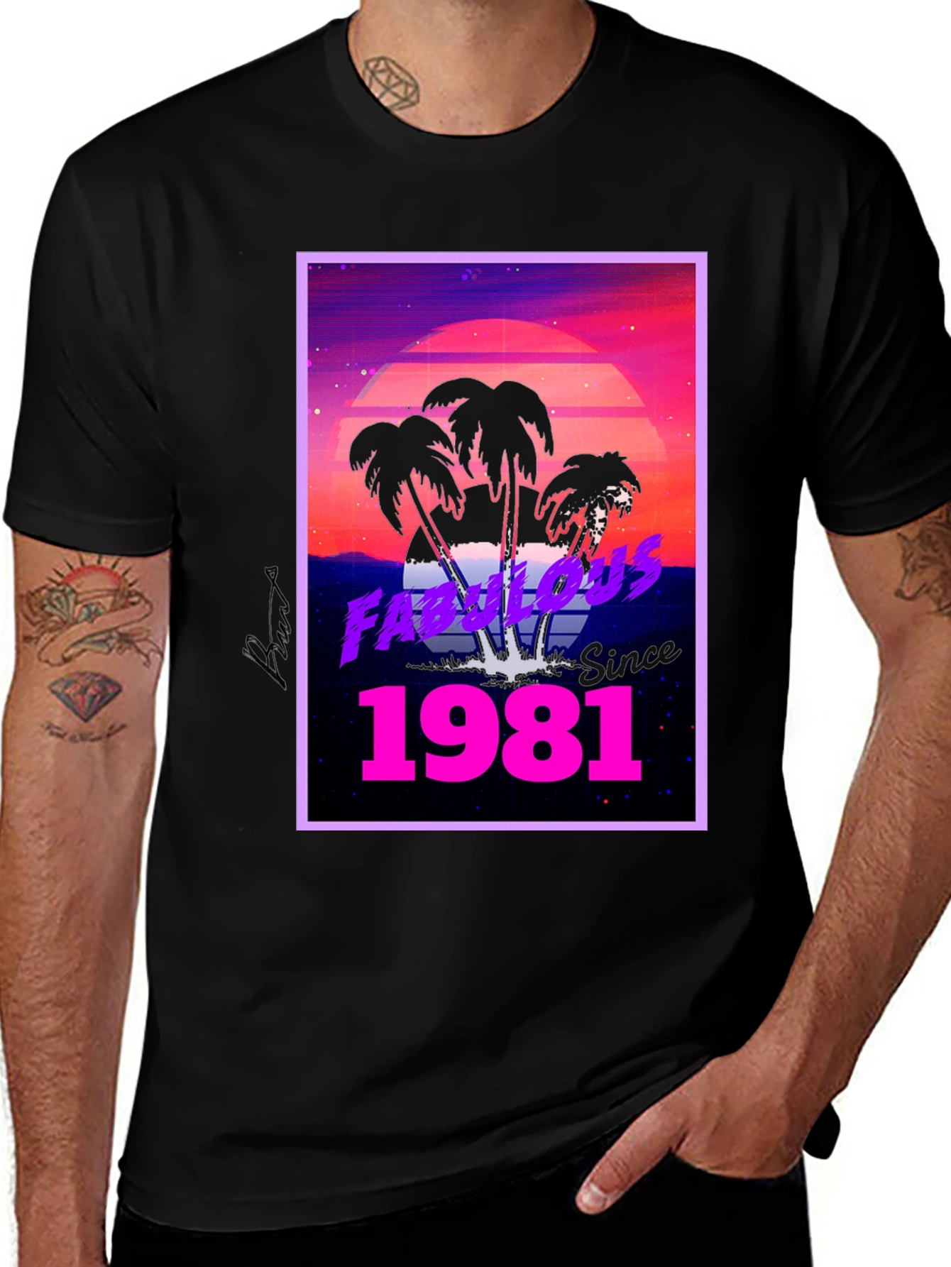 Fabulous Since 1981 Graphic T-Shirt