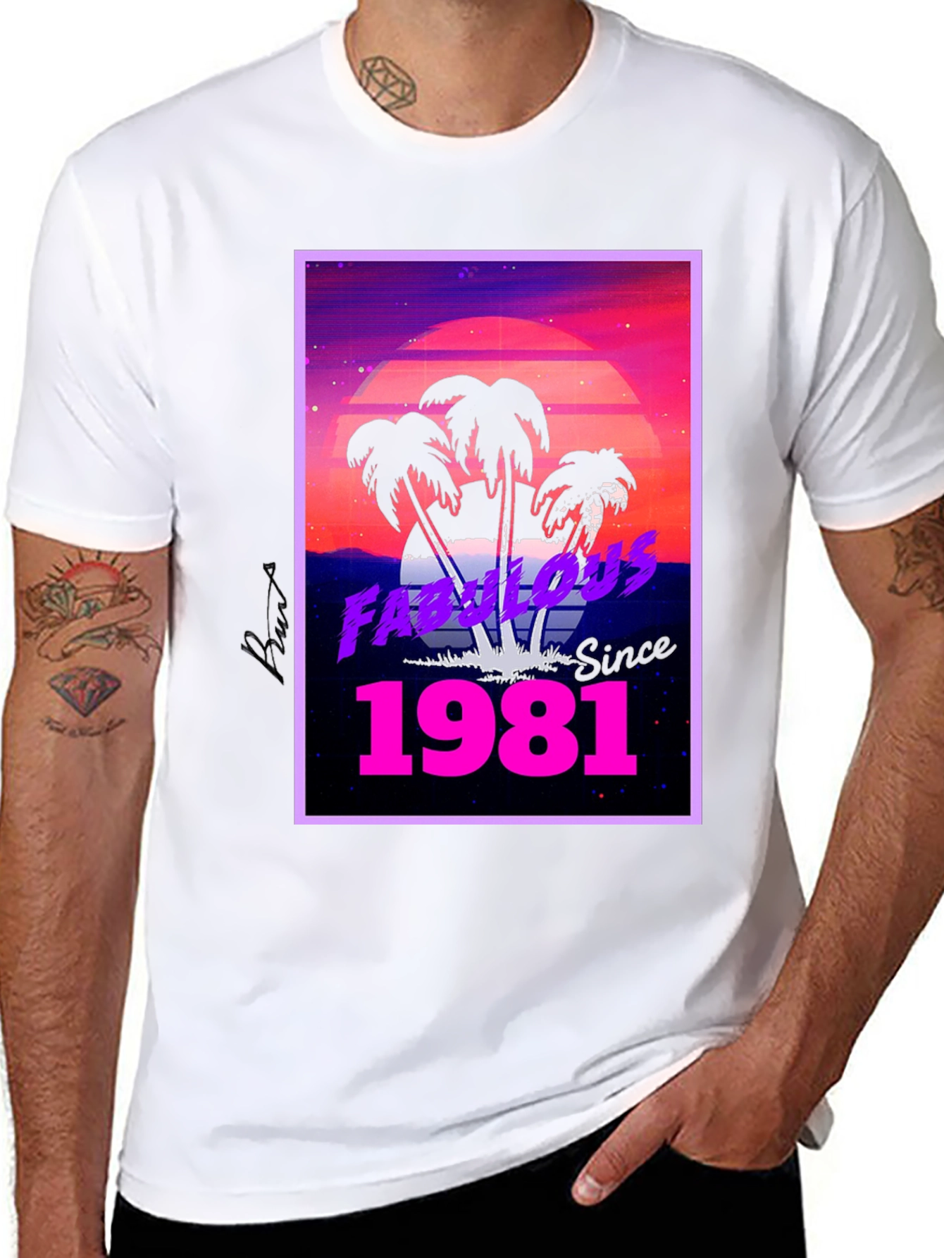 Fabulous Since 1981 Graphic T-Shirt