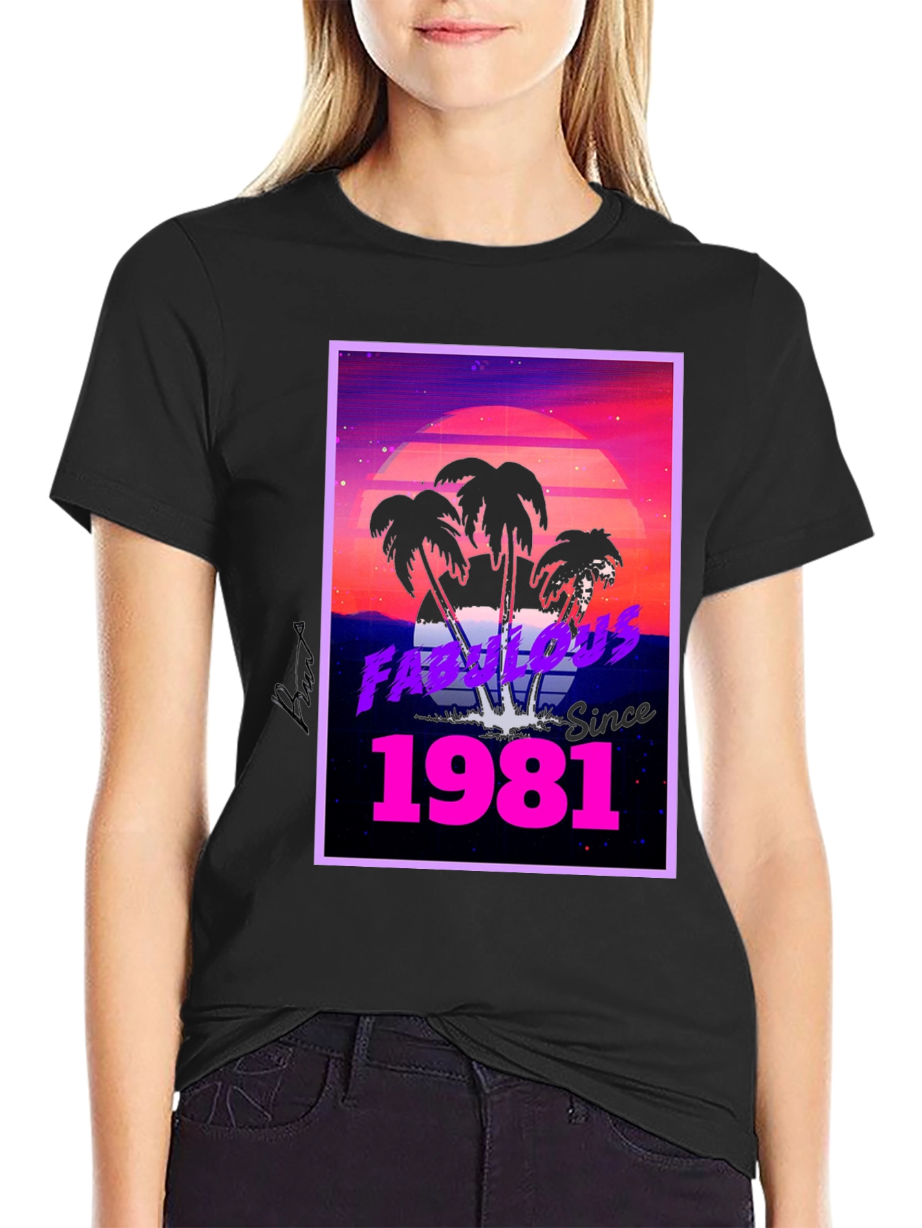 Fabulous Since 1981 Graphic T-Shirt