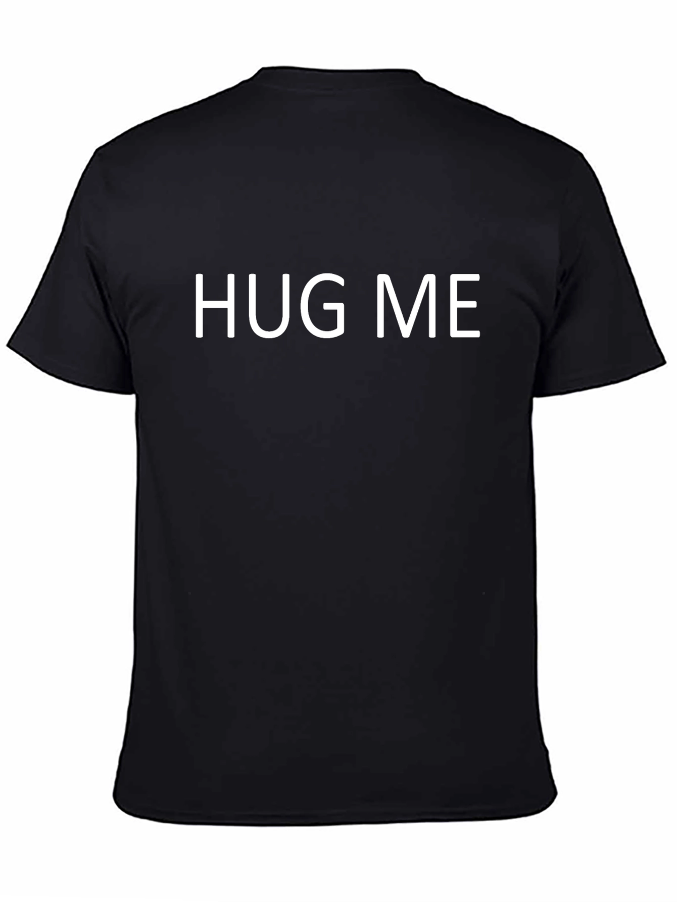 Hug Me Graphic Tee - Soft Cotton Blend T-Shirt