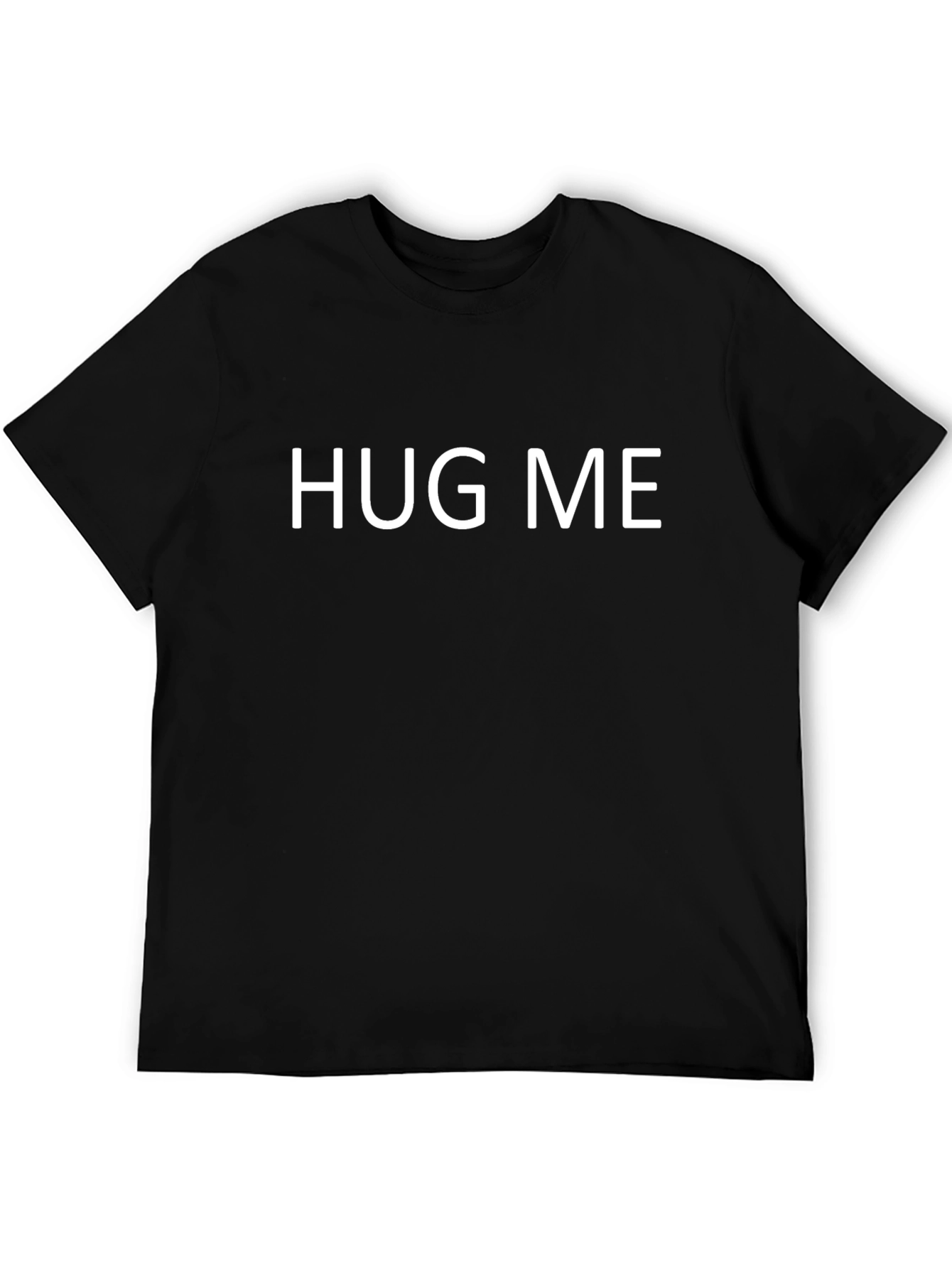 Hug Me Graphic Tee - Soft Cotton Blend T-Shirt