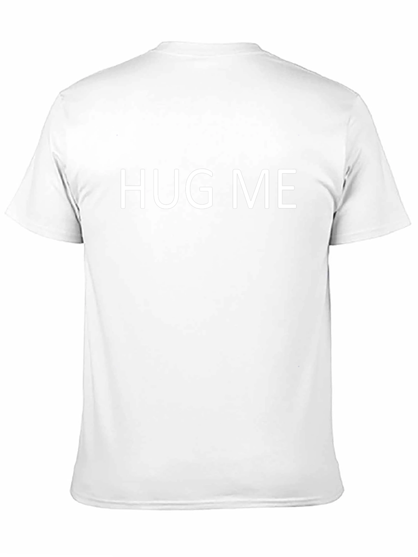Hug Me Graphic Tee - Soft Cotton Blend T-Shirt