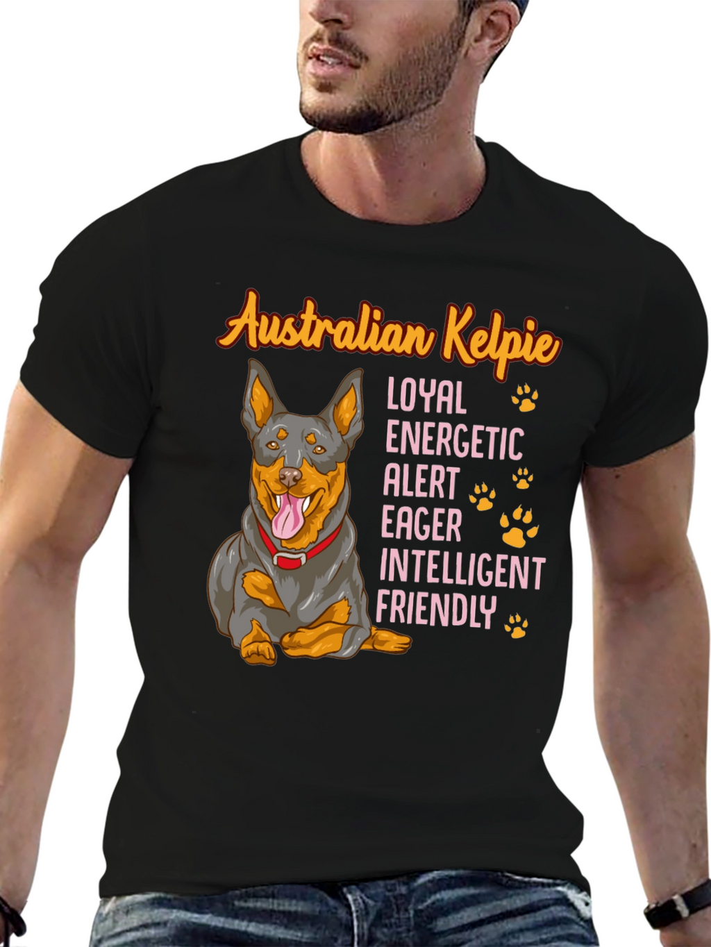 Australian Kelpie Dog Breed T-Shirt