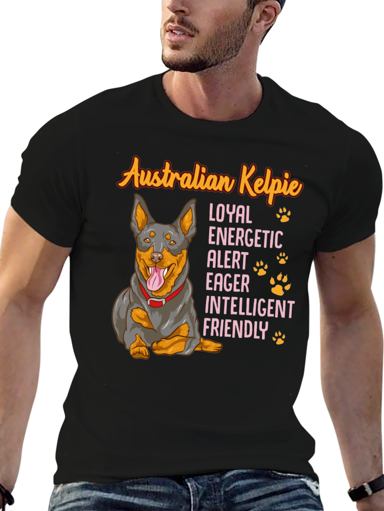 Australian Kelpie Dog Breed T-Shirt