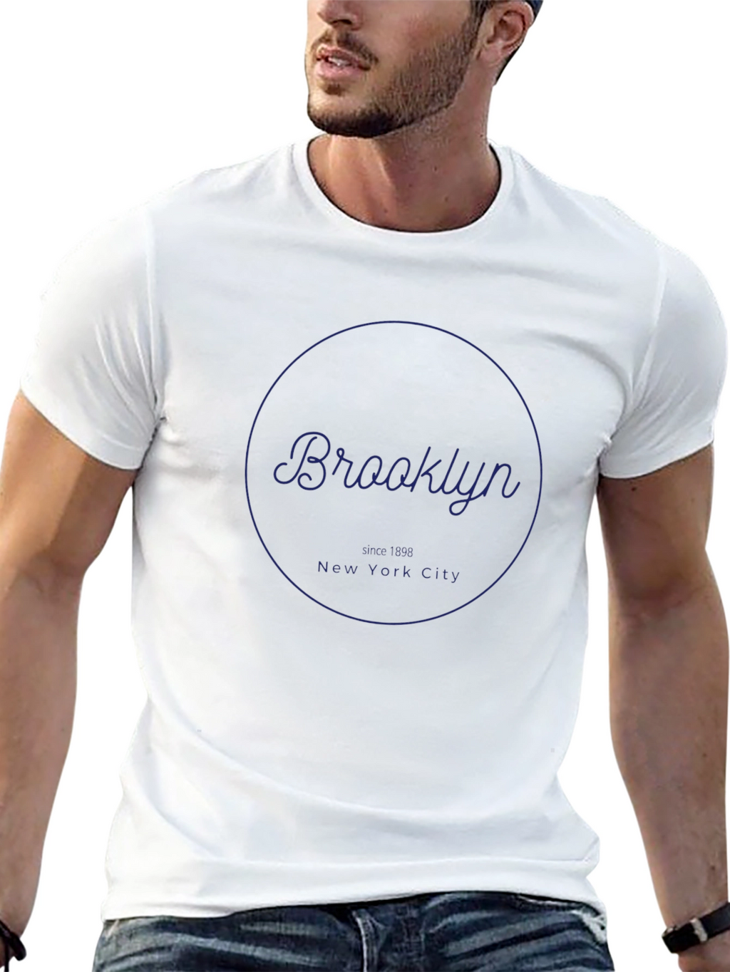 Brooklyn NYC Mens Graphic T-Shirt