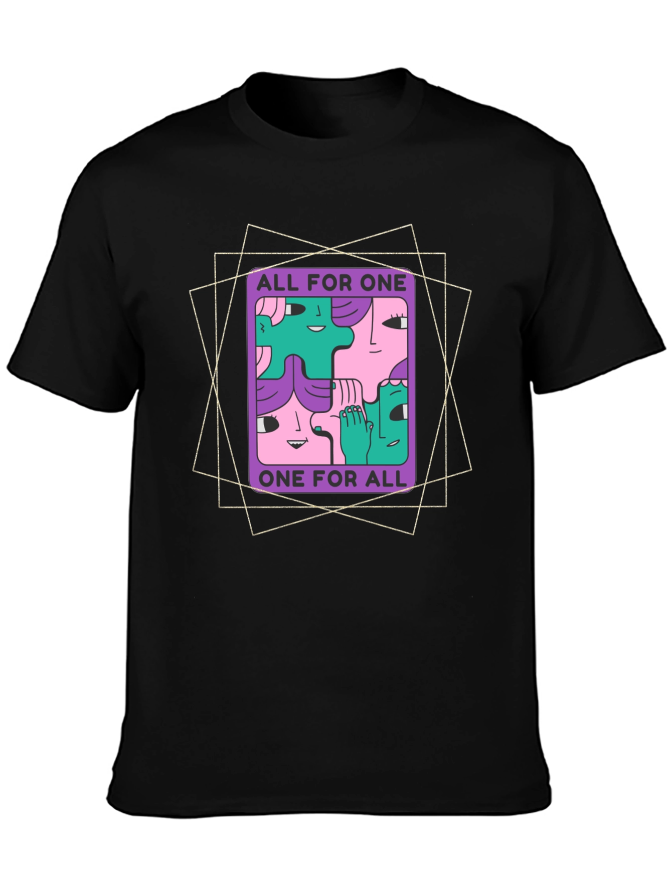 All For One Graphic T-Shirt