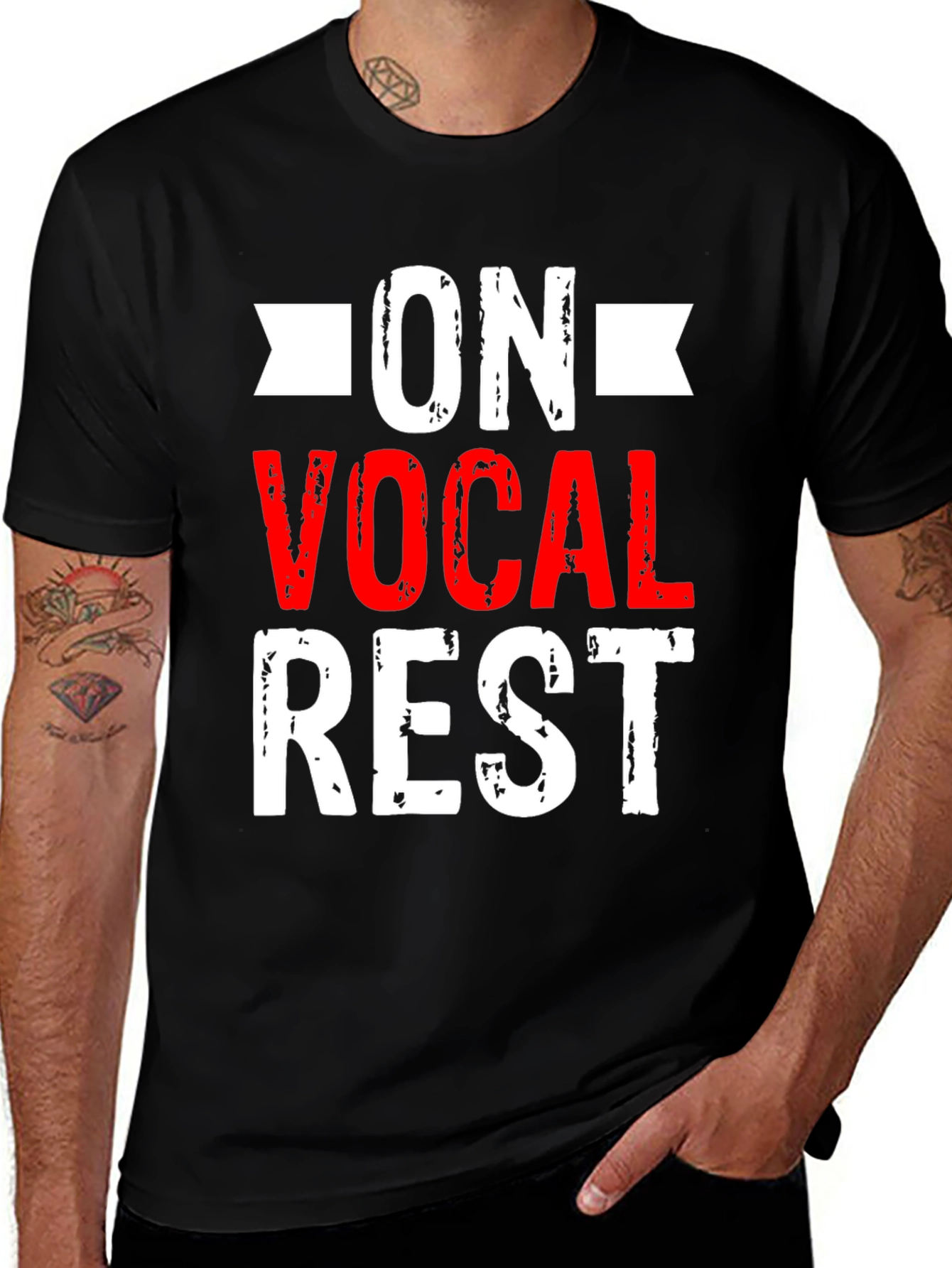 On Vocal Rest Graphic T-Shirt