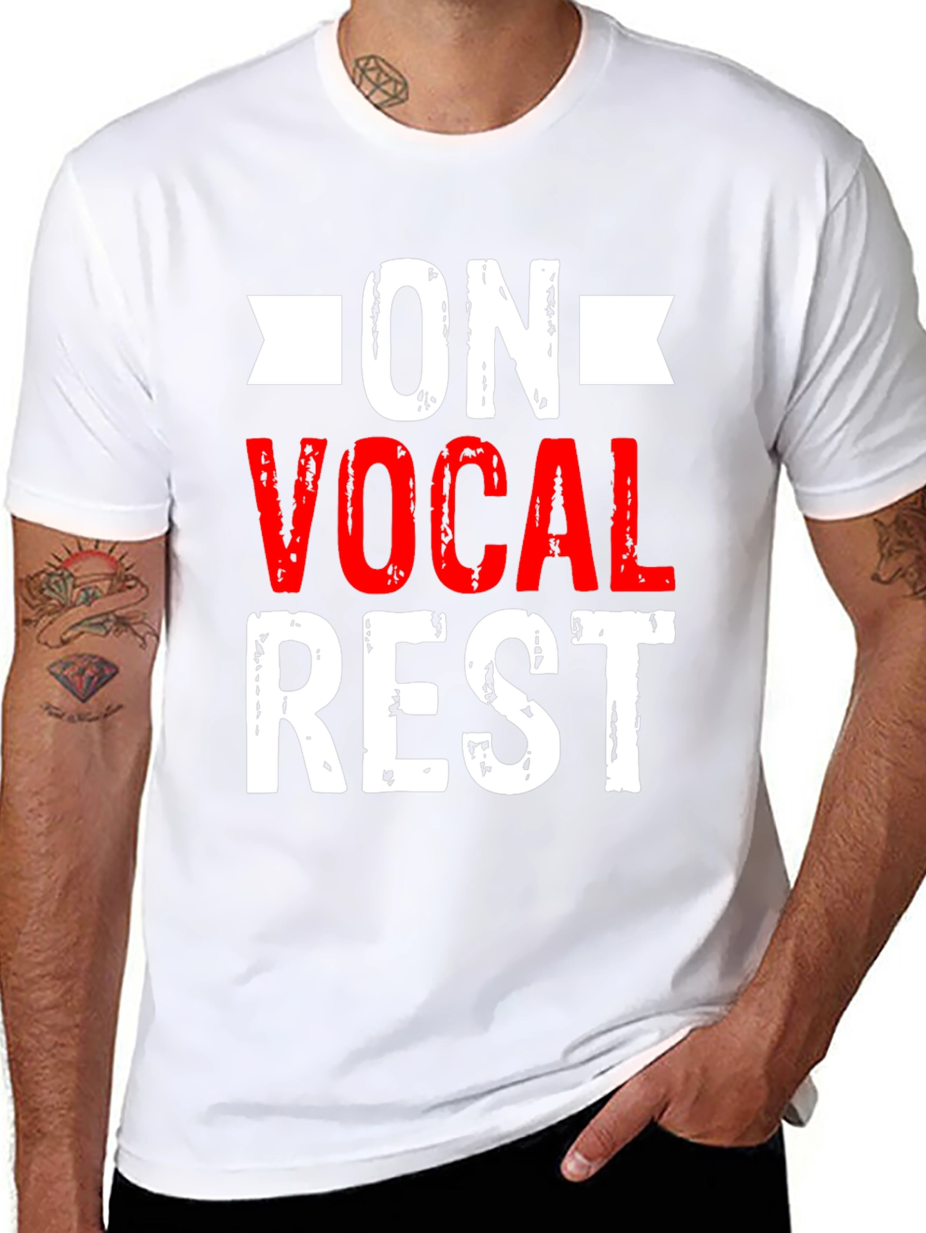 On Vocal Rest Graphic T-Shirt