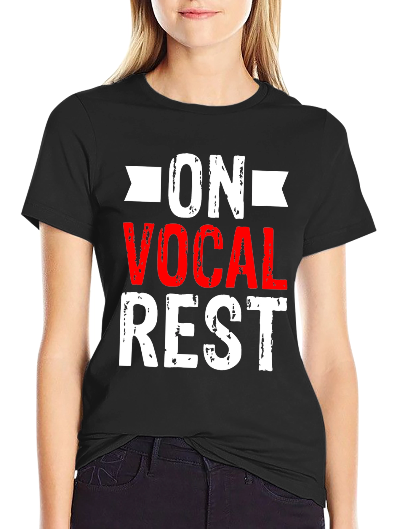 On Vocal Rest Graphic T-Shirt