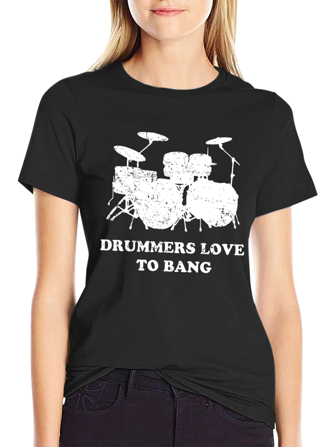 Drummers Love To Bang Graphic T-Shirt