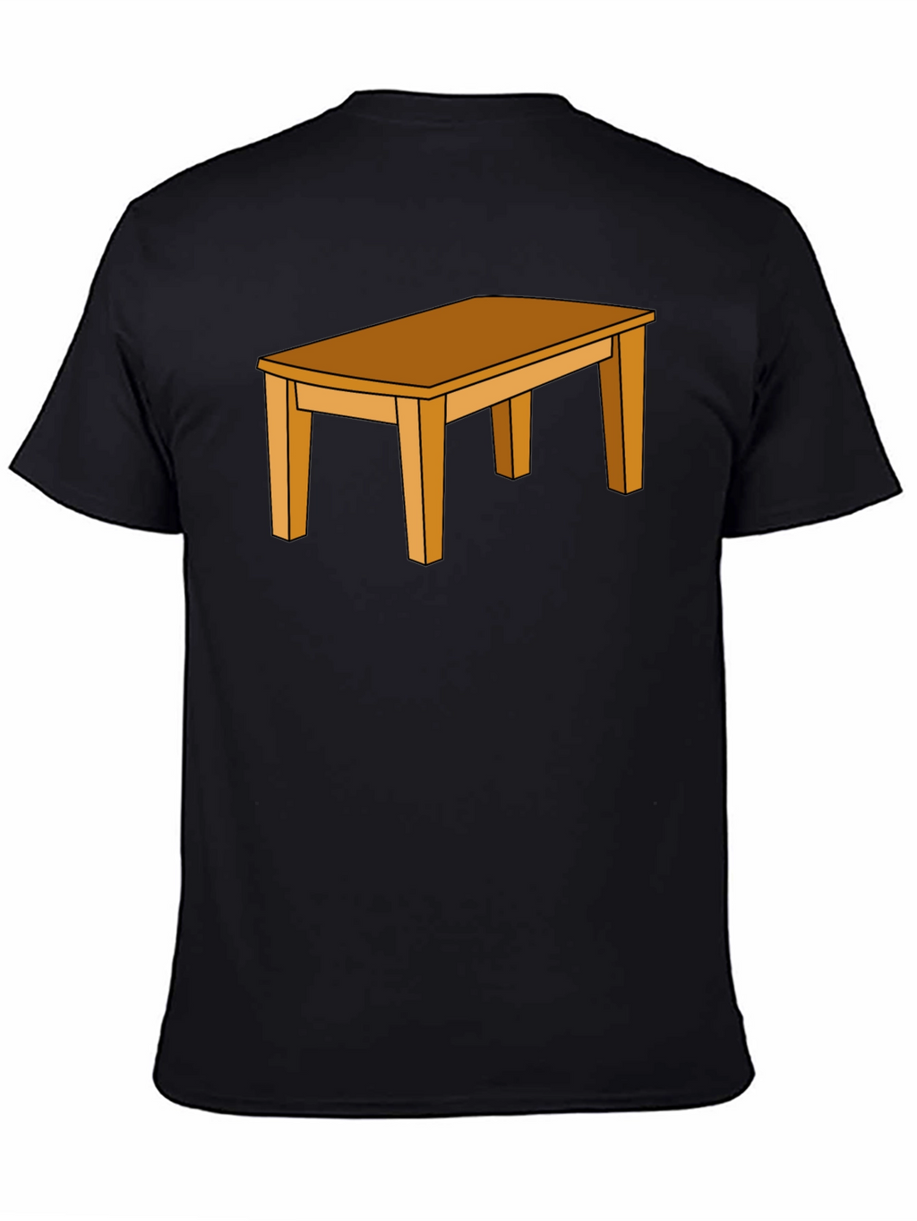 Table Graphic Black T-Shirt