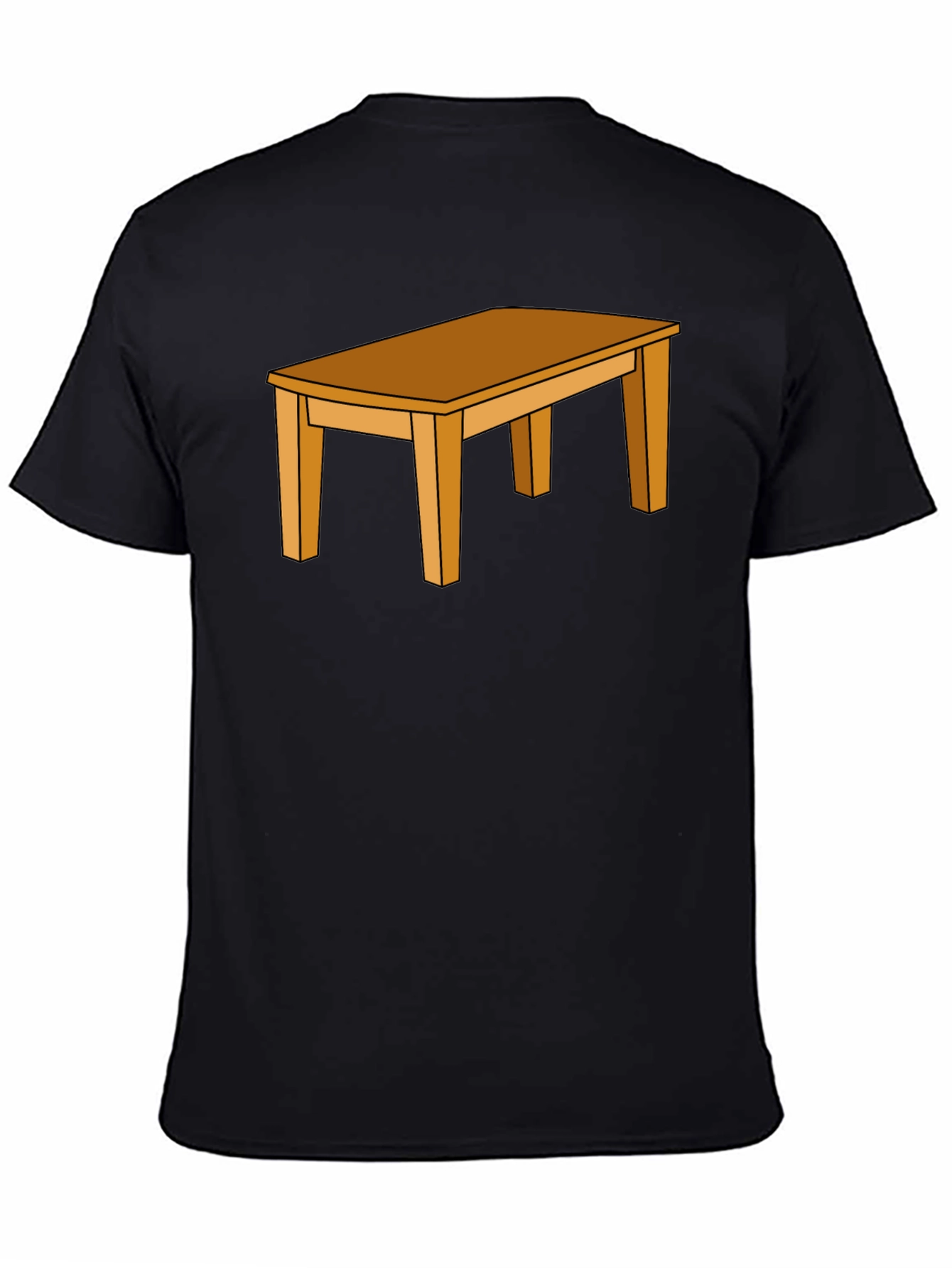 Table Graphic Black T-Shirt