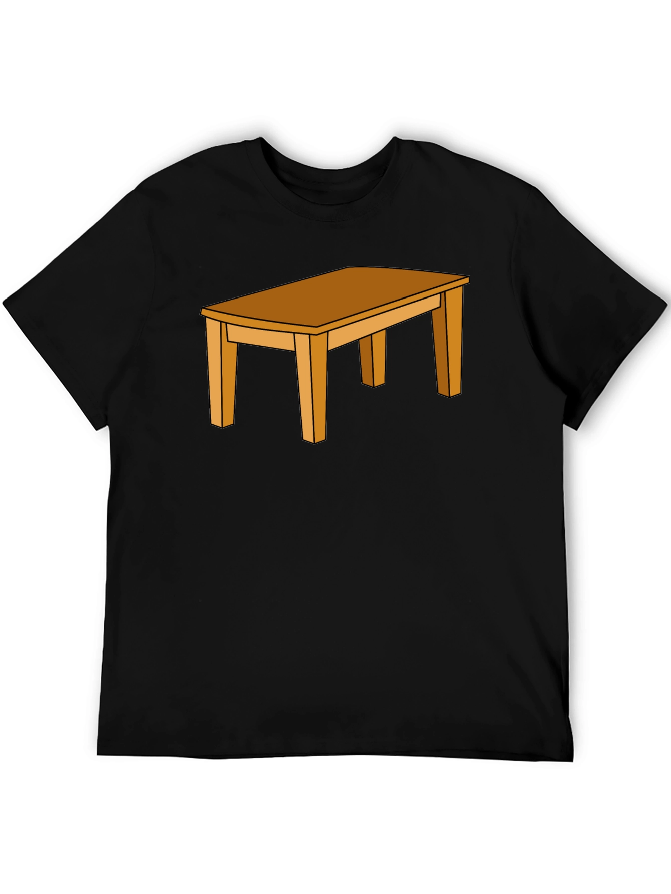Table Graphic Black T-Shirt