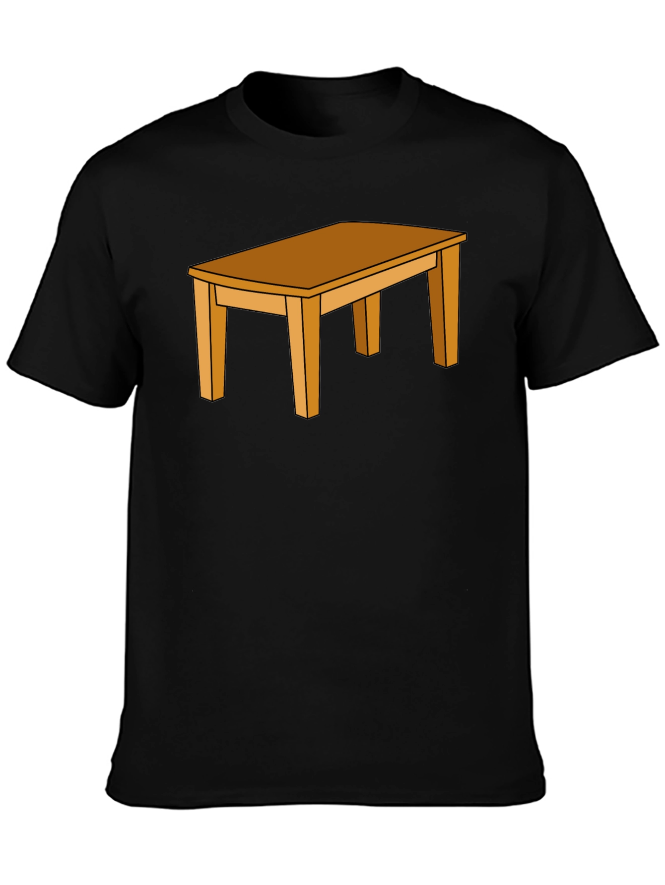 Table Graphic Black T-Shirt