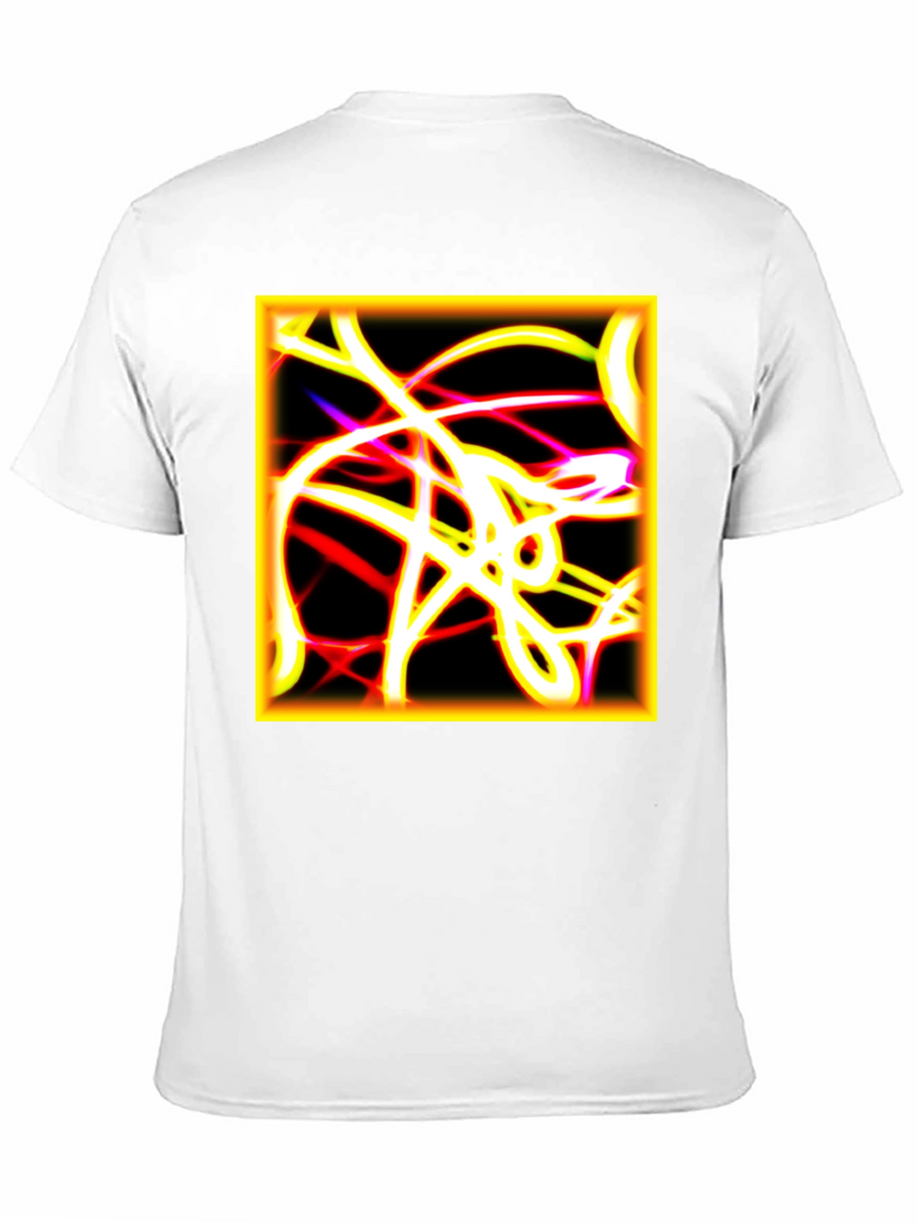 Abstract Neon Light T-Shirt