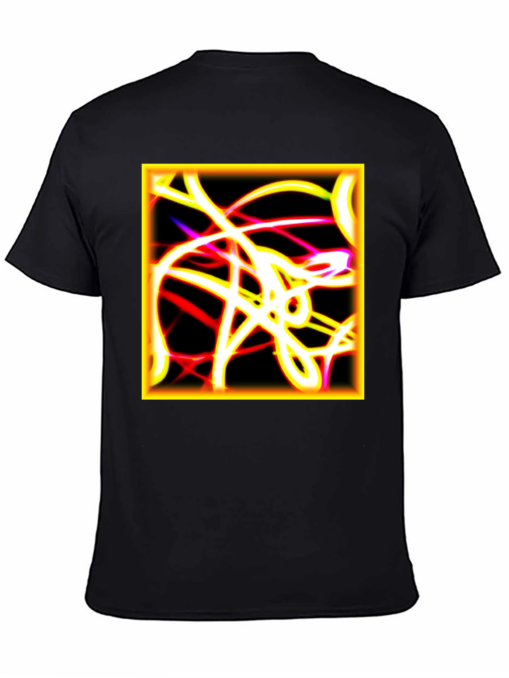 Abstract Neon Light T-Shirt