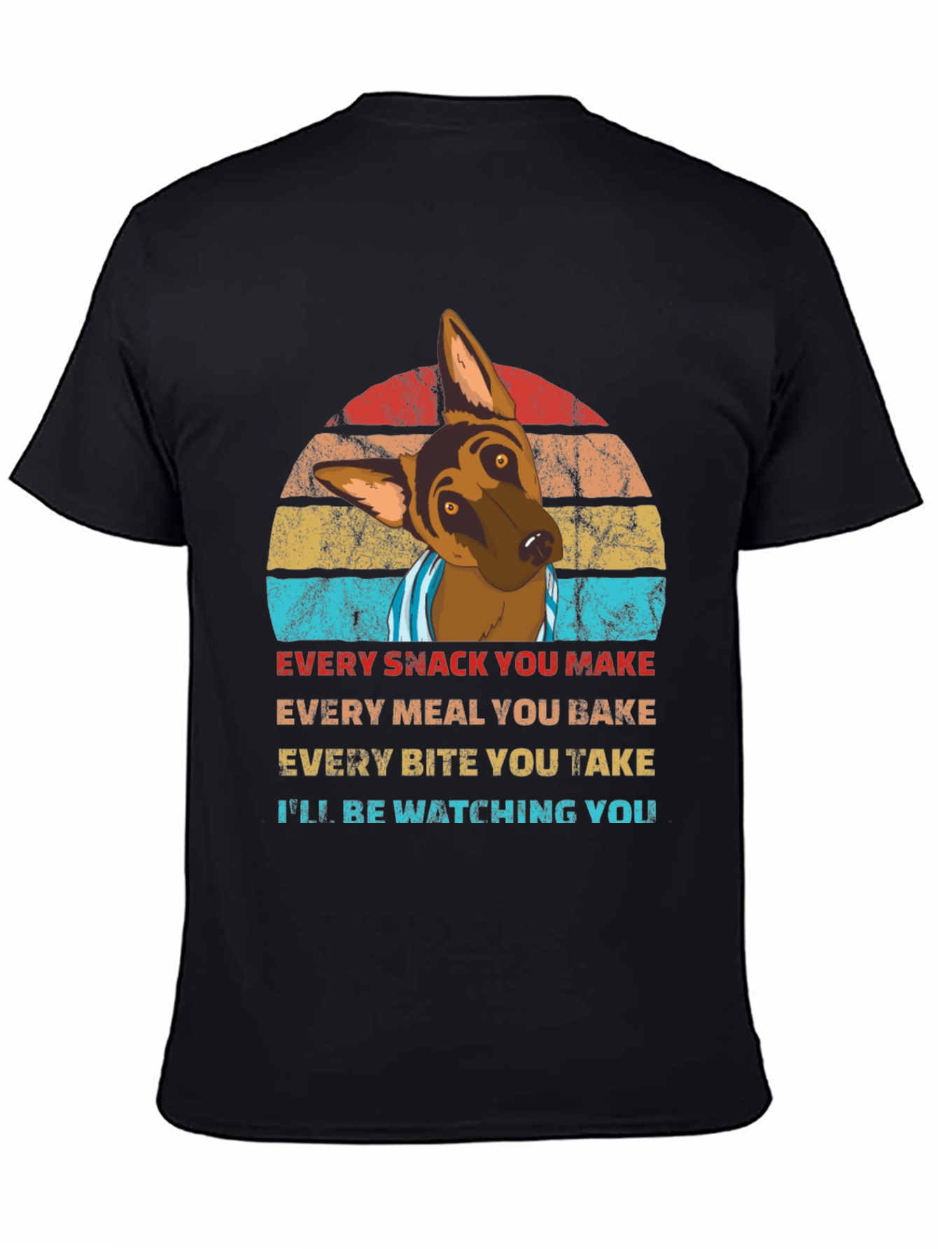 Dog Watching You T-Shirt - Funny Pet Lover Tee