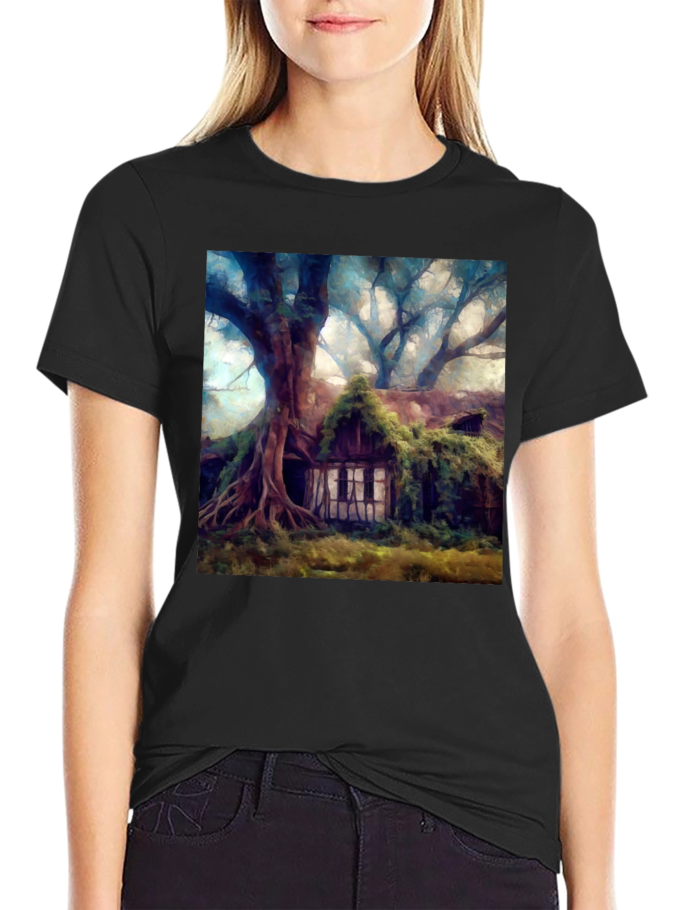 Enchanted Cottage Graphic Tee