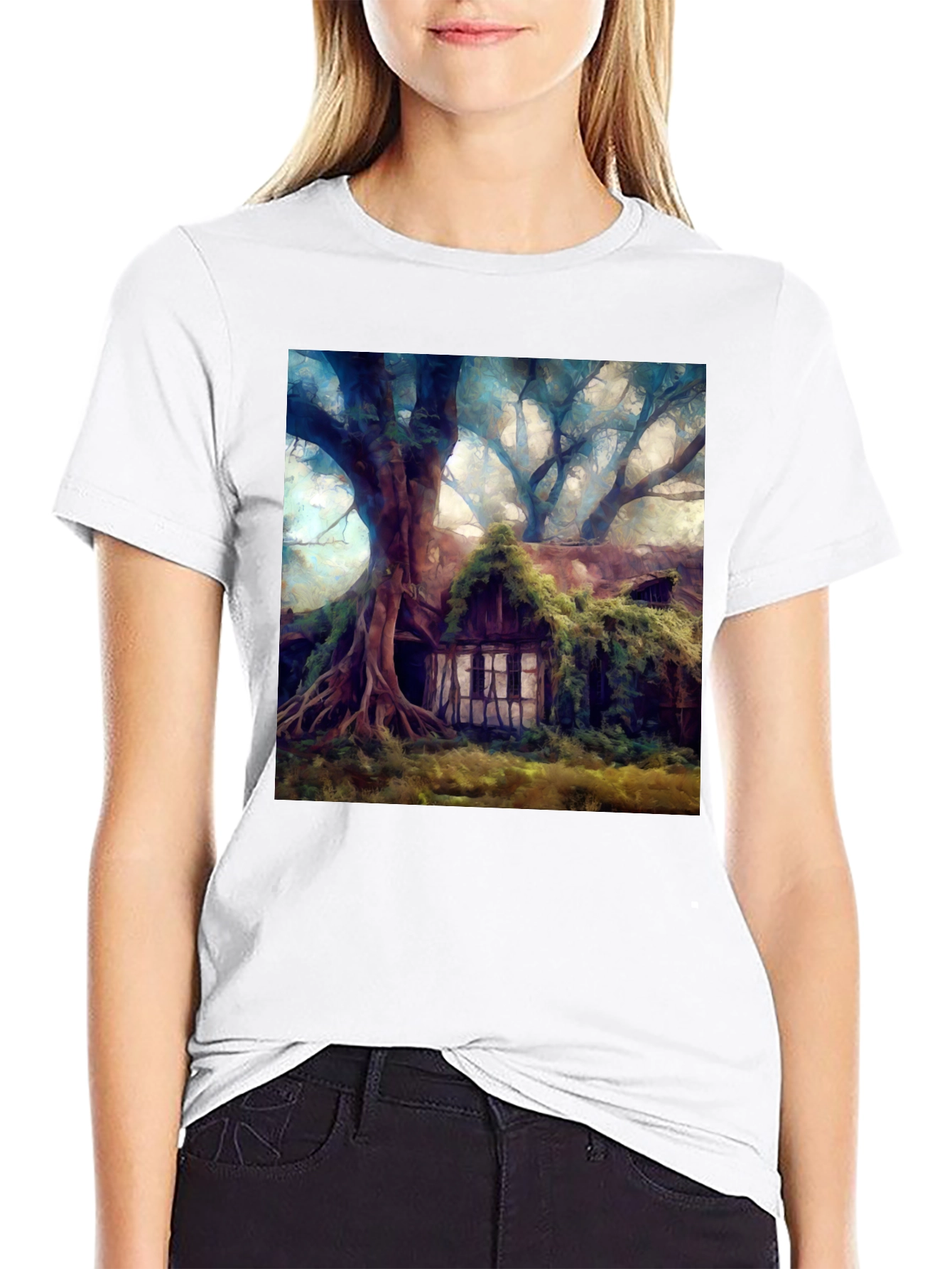 Enchanted Cottage Graphic Tee
