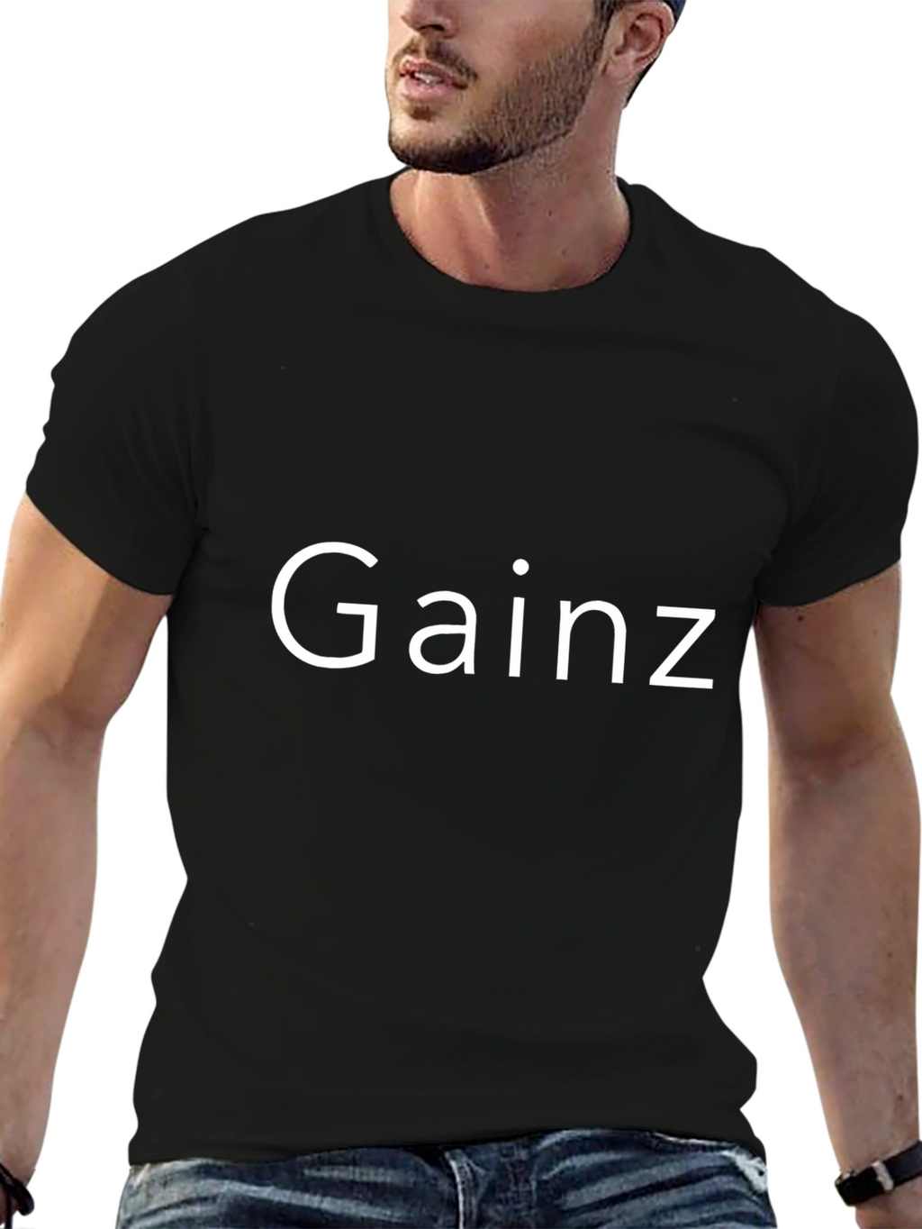Gainz Black T-Shirt