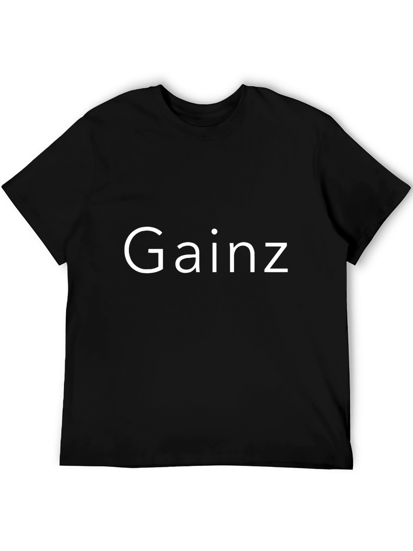 Gainz Black T-Shirt