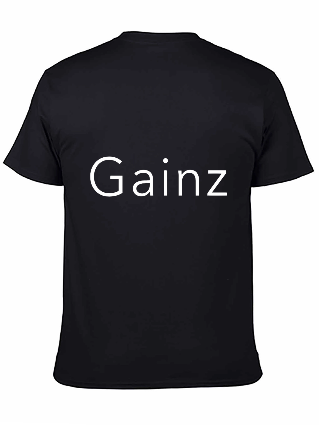 Gainz Black T-Shirt