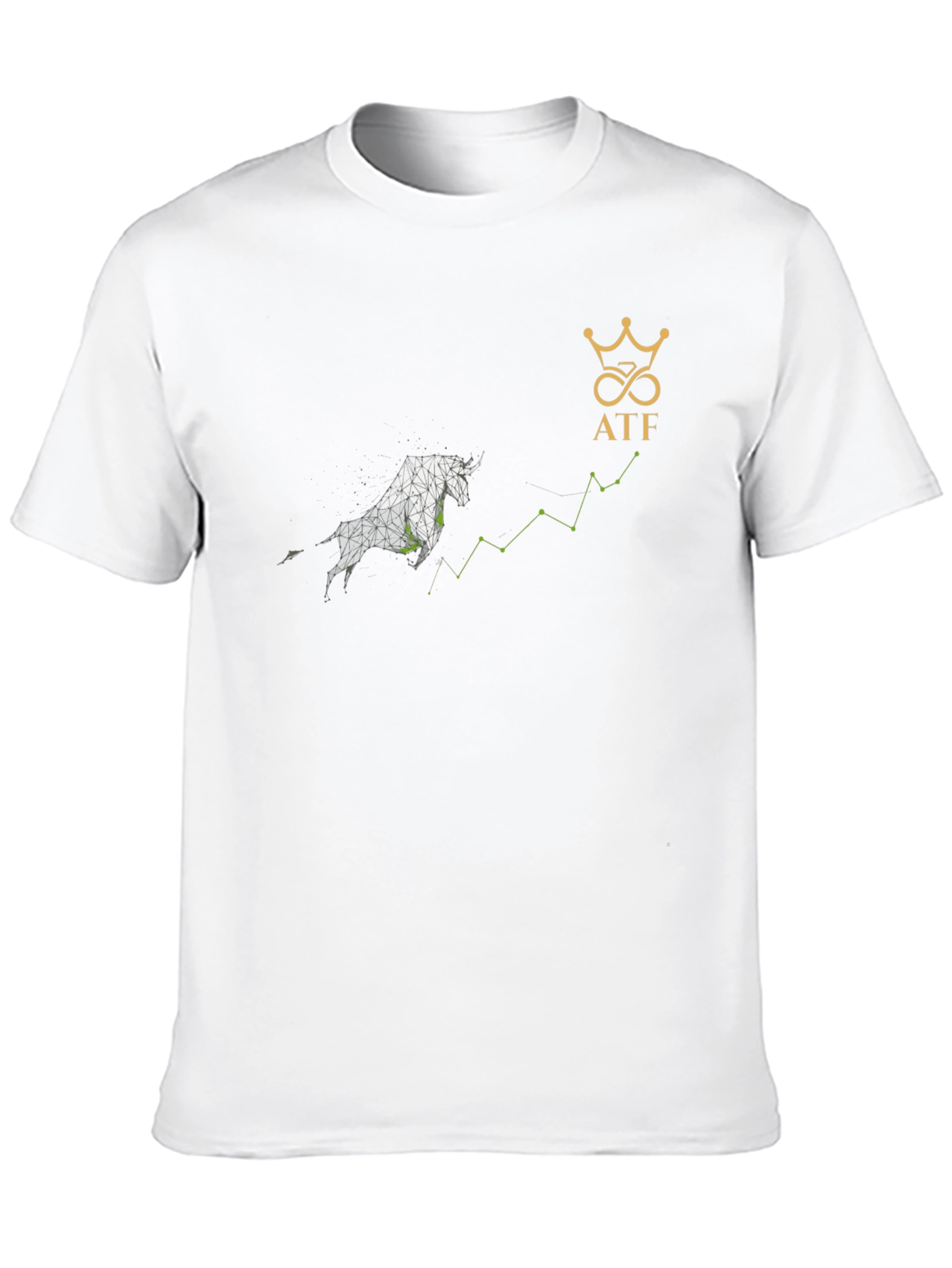 Bull Run Investment Tee - Black Graphic T-Shirt