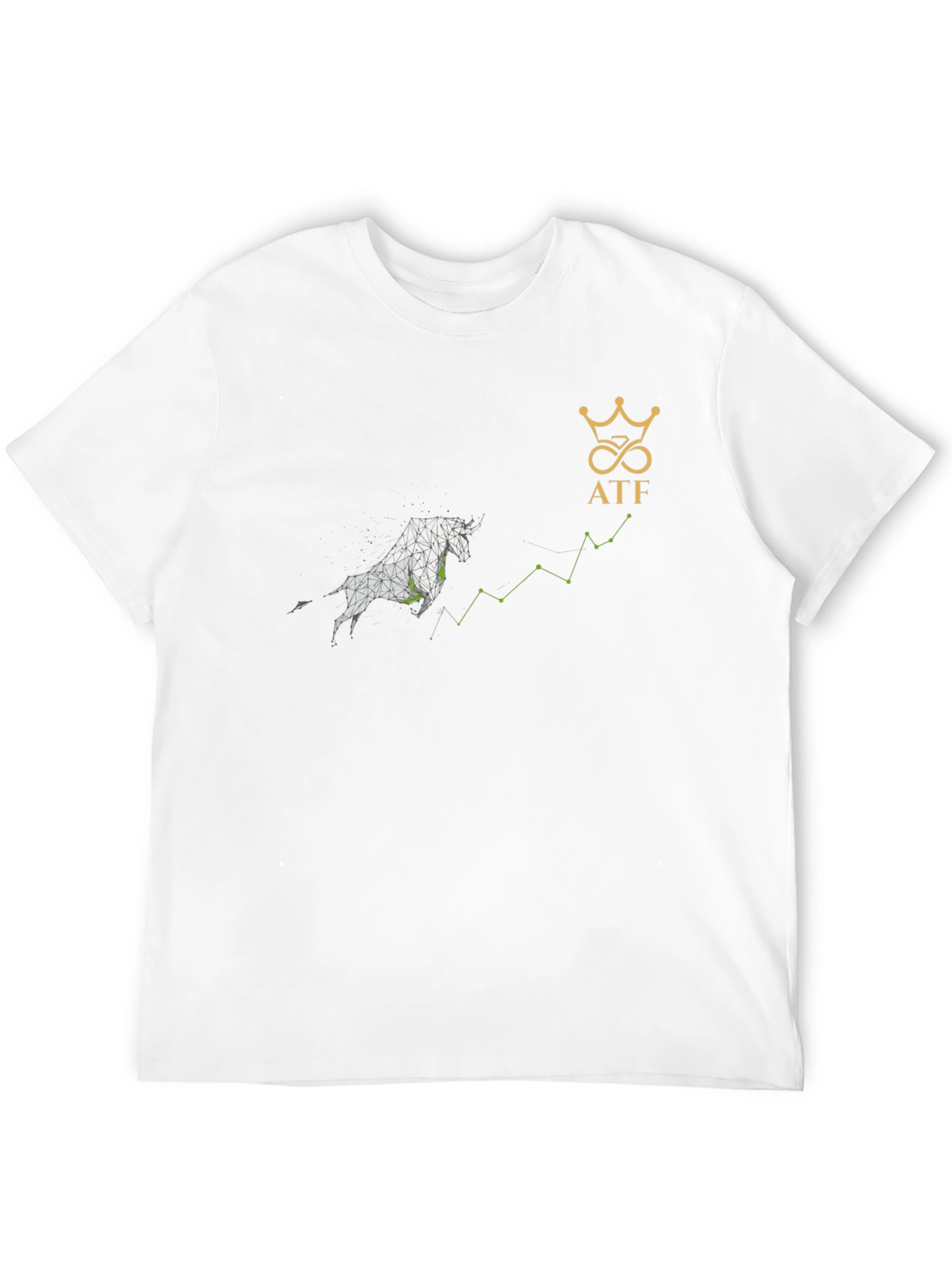 Bull Run Investment Tee - Black Graphic T-Shirt