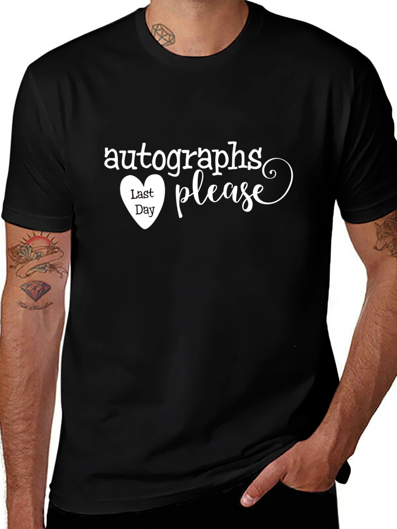 Autographs Please T-Shirt Last Day of School