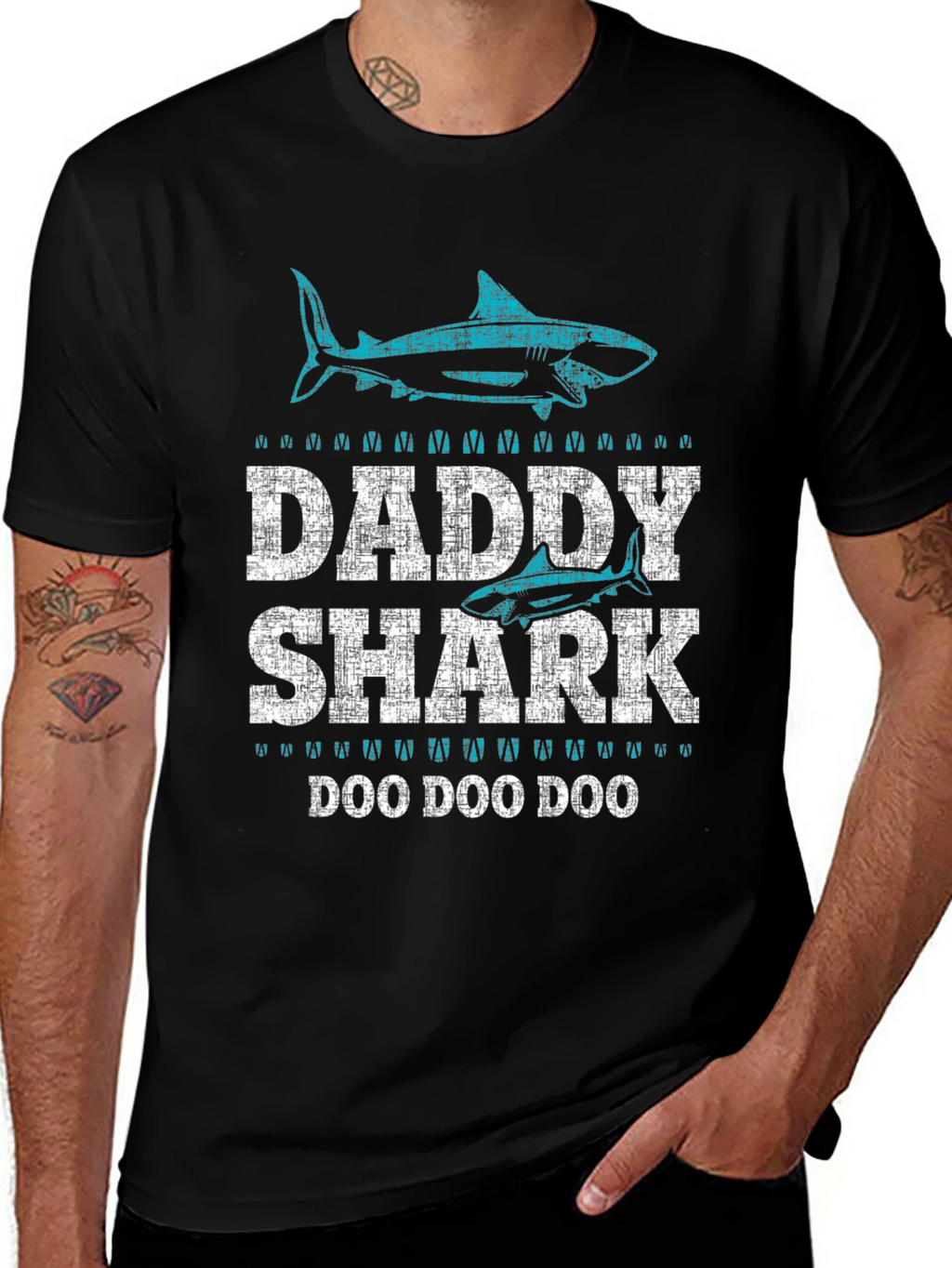 Daddy Shark T-Shirt - Doo Doo Doo