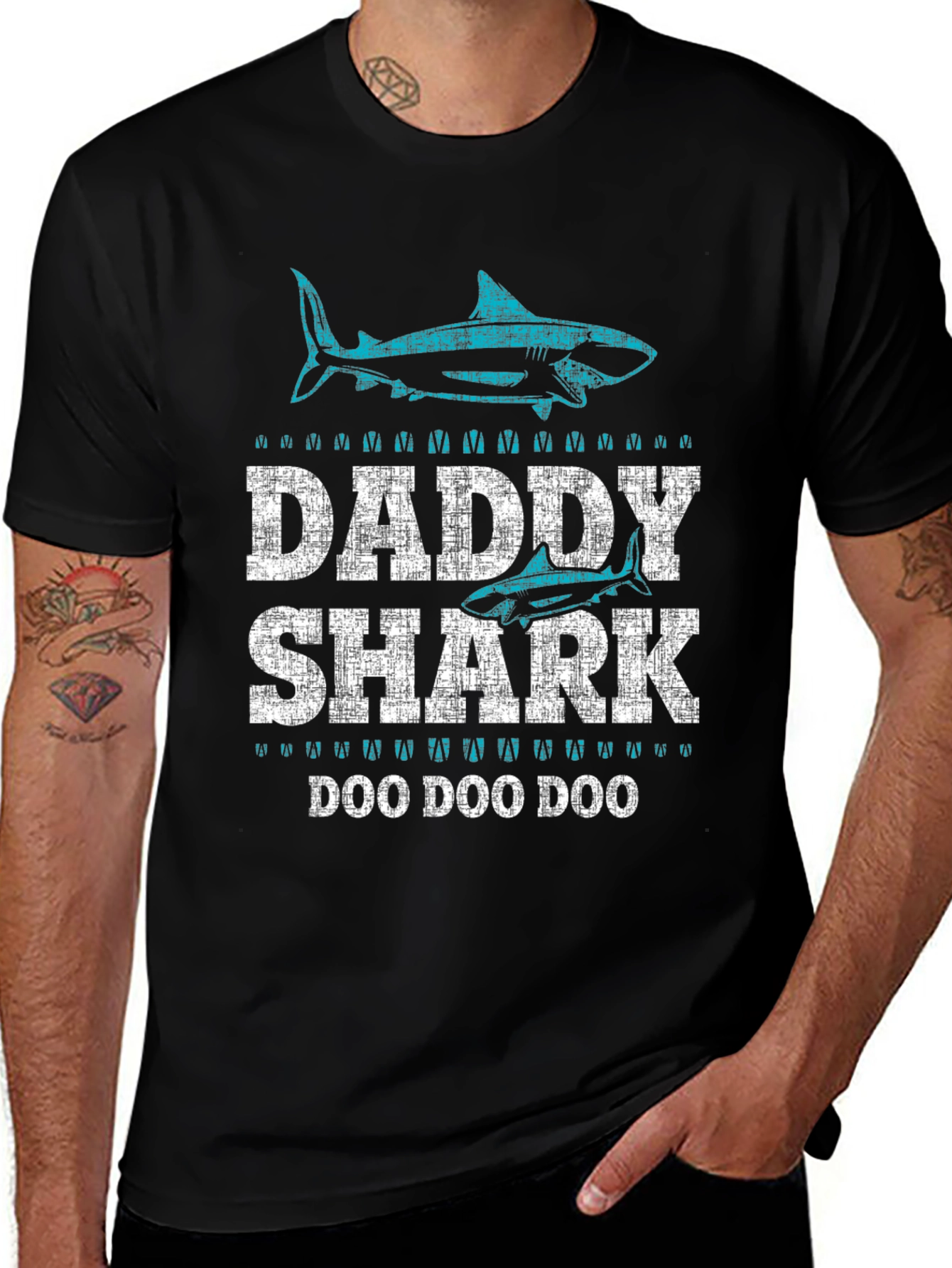 Daddy Shark T-Shirt - Doo Doo Doo