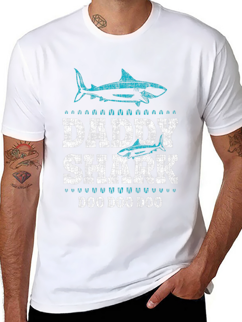 Daddy Shark T-Shirt - Doo Doo Doo