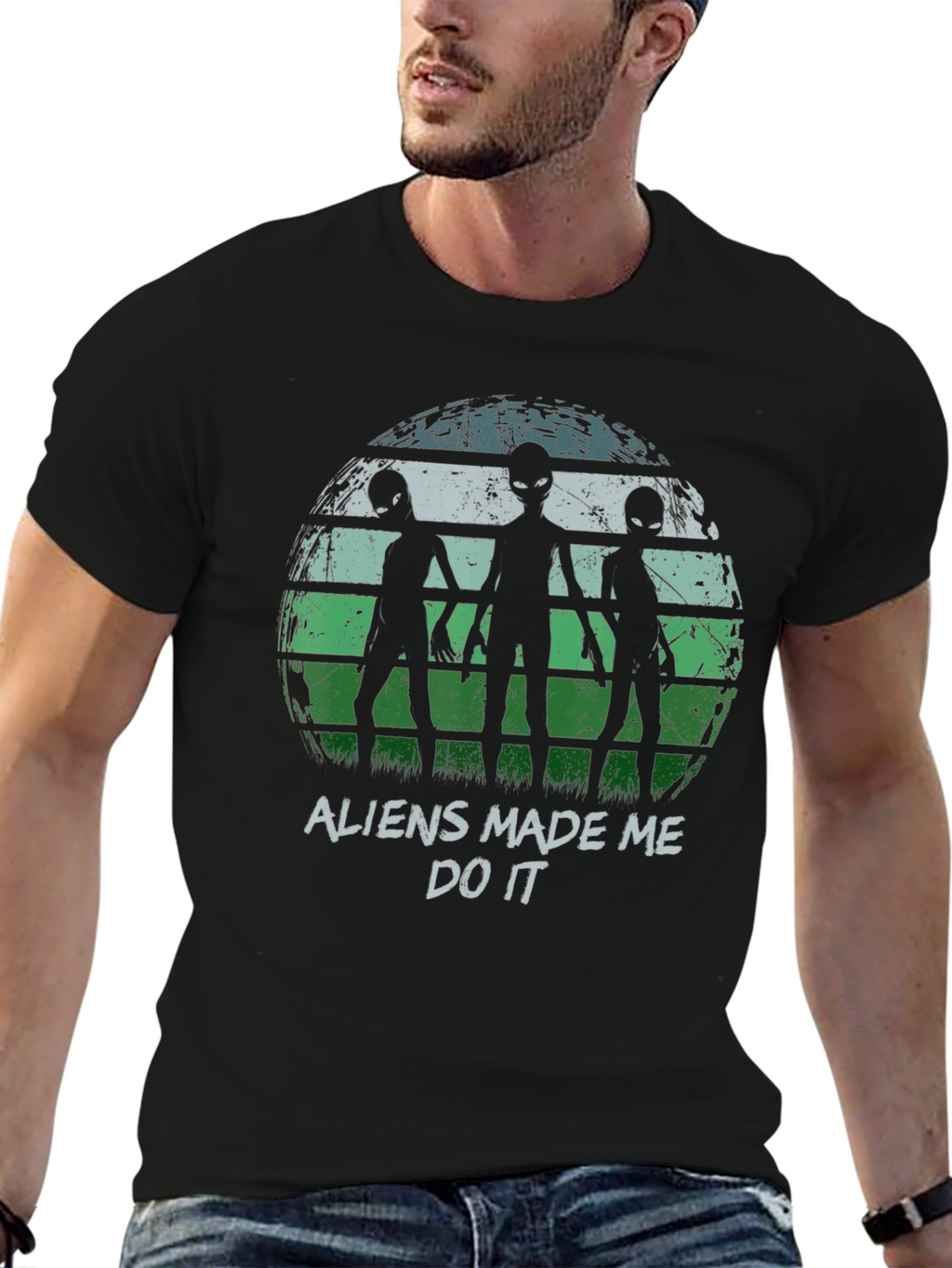 Aliens Made Me Do It Graphic T-Shirt