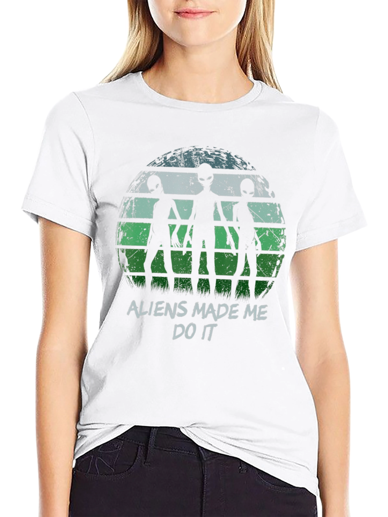 Aliens Made Me Do It Graphic T-Shirt