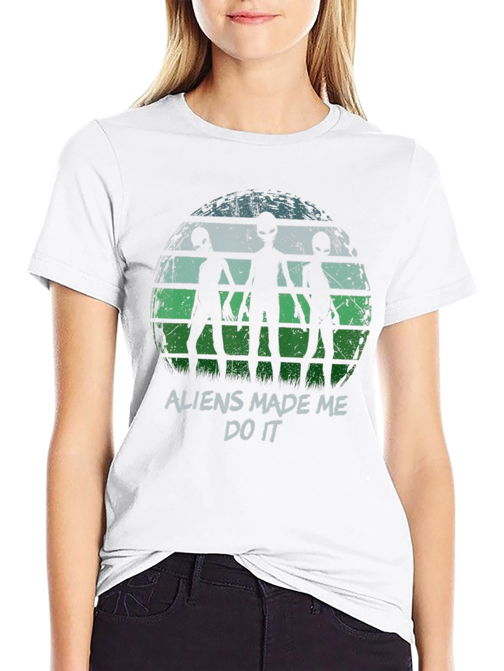 Aliens Made Me Do It Graphic T-Shirt