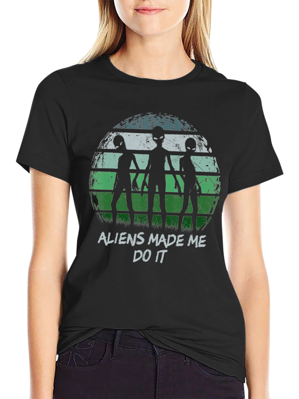 Aliens Made Me Do It Graphic T-Shirt