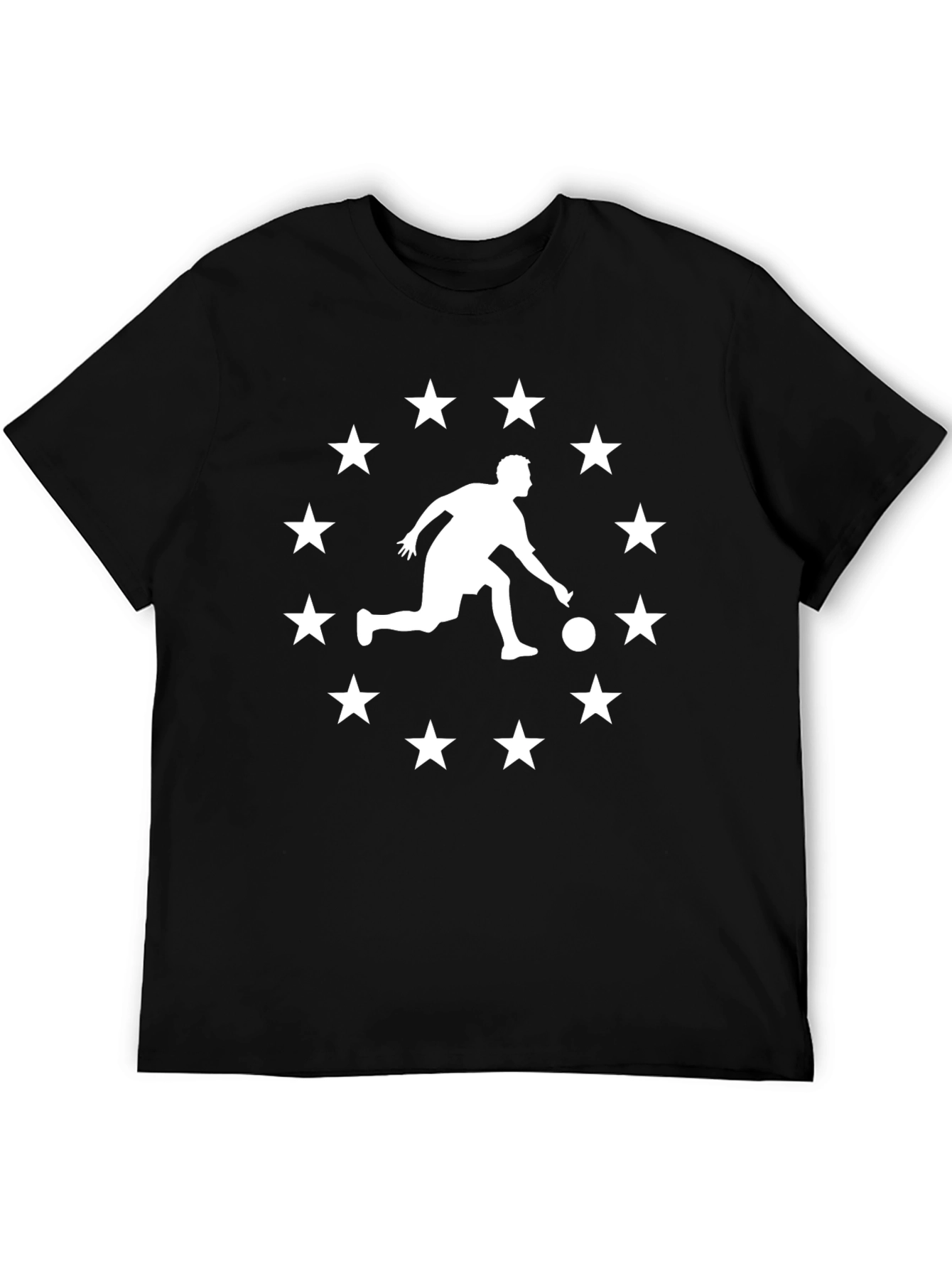 Bowling Star Circle Graphic Tee