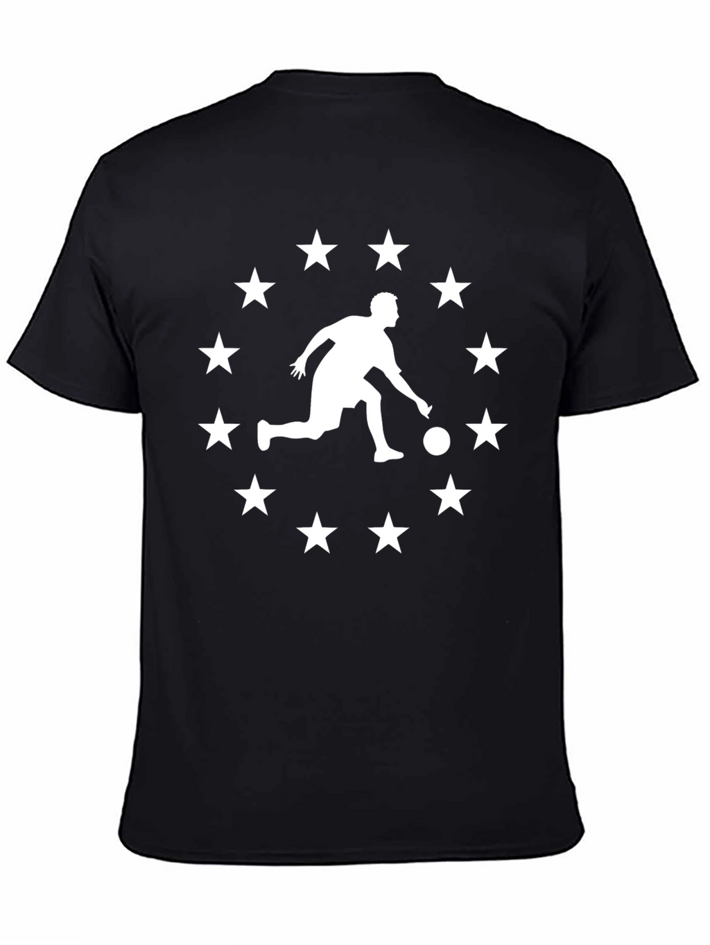 Bowling Star Circle Graphic Tee