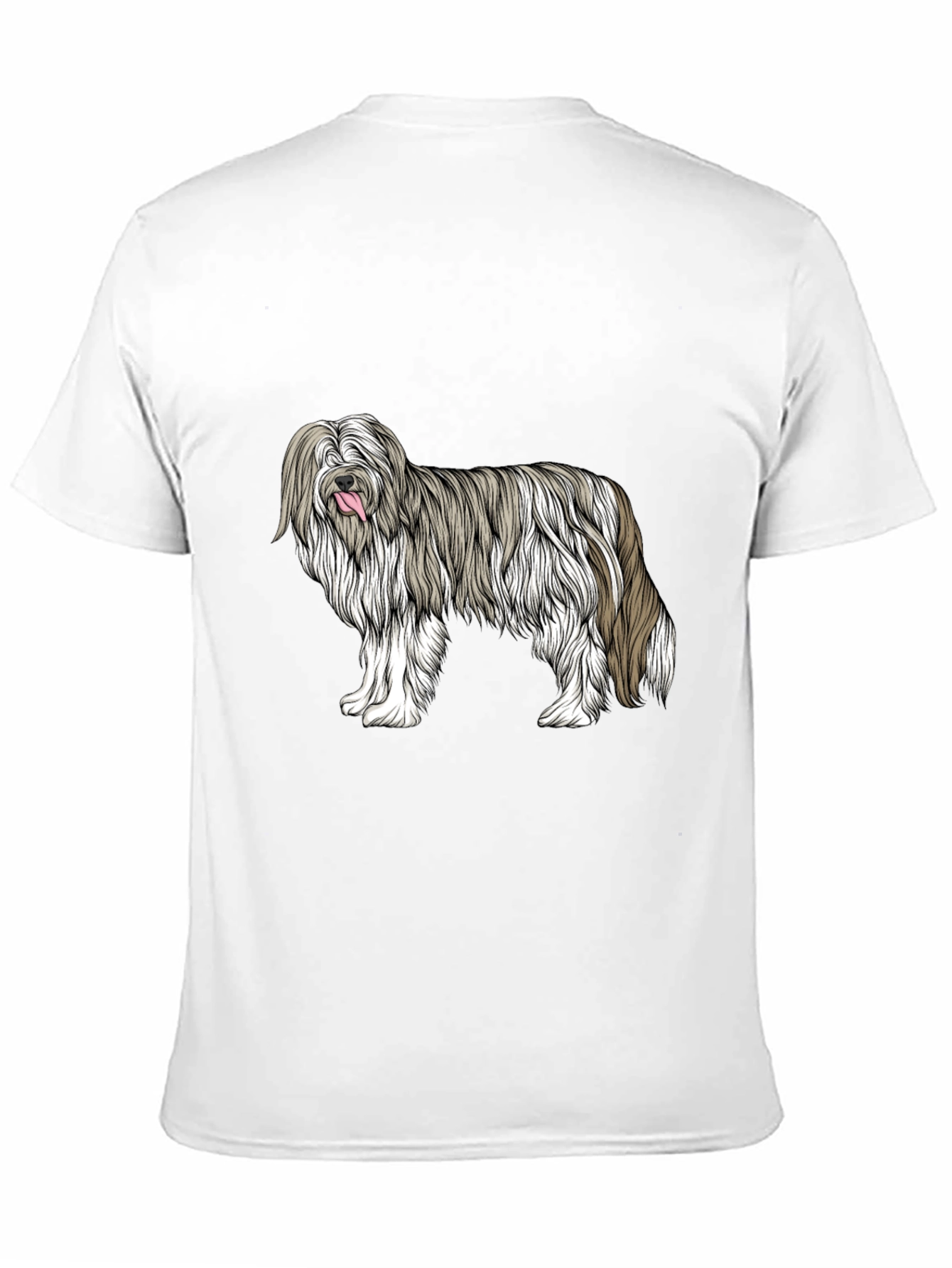 Cool Dog Breed Graphic Tee - Black Cotton Blend