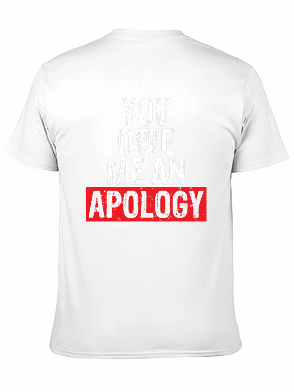 You Owe Me an Apology Graphic T-Shirt