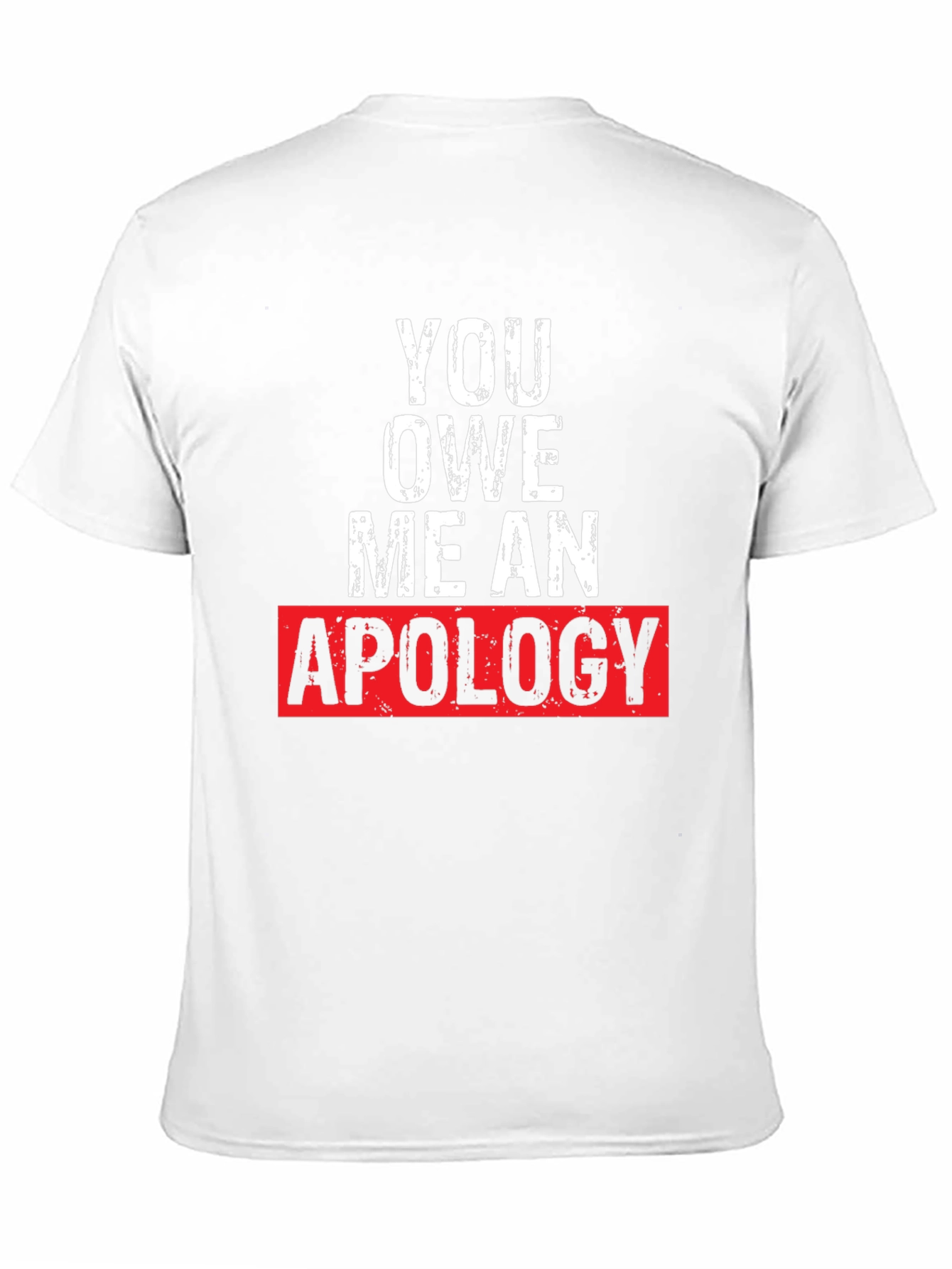 You Owe Me an Apology Graphic T-Shirt