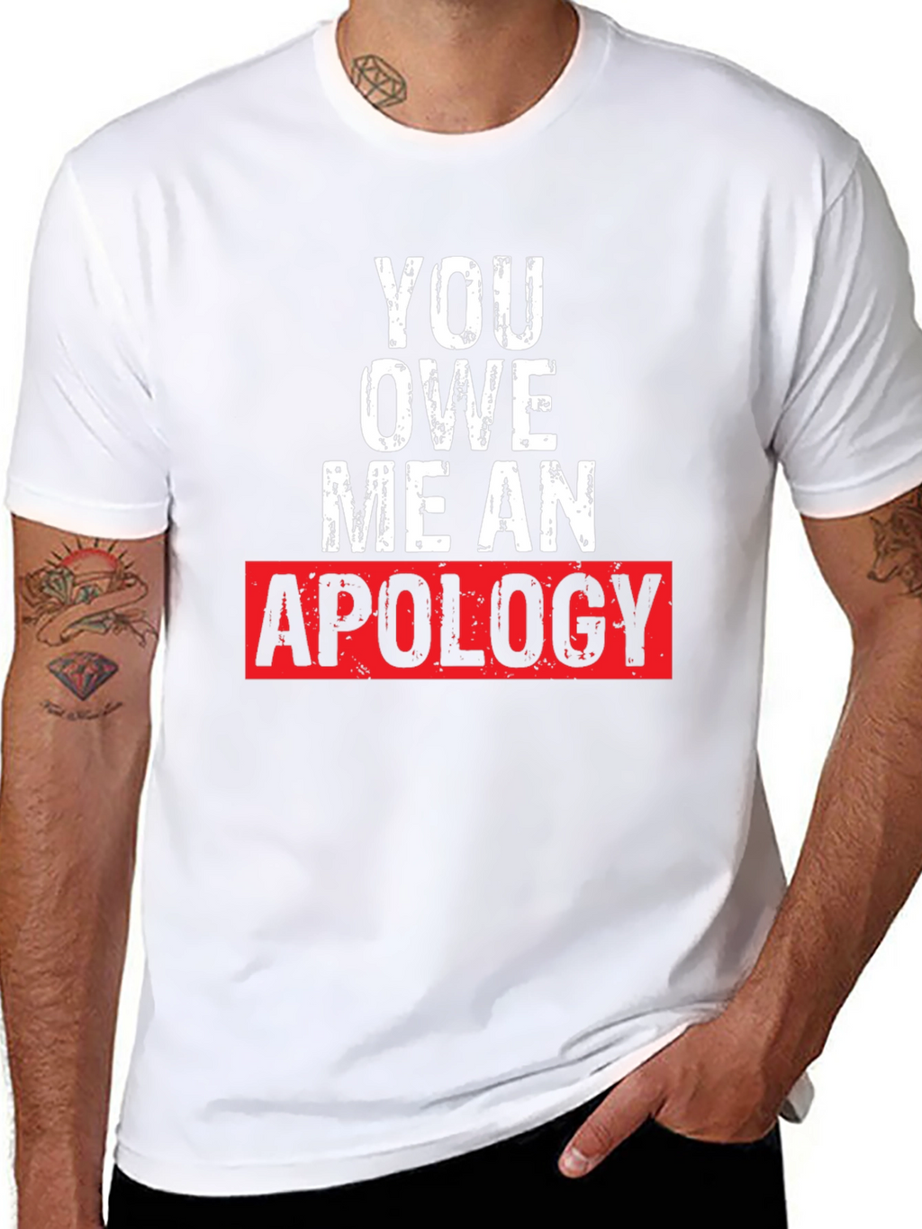 You Owe Me an Apology Graphic T-Shirt