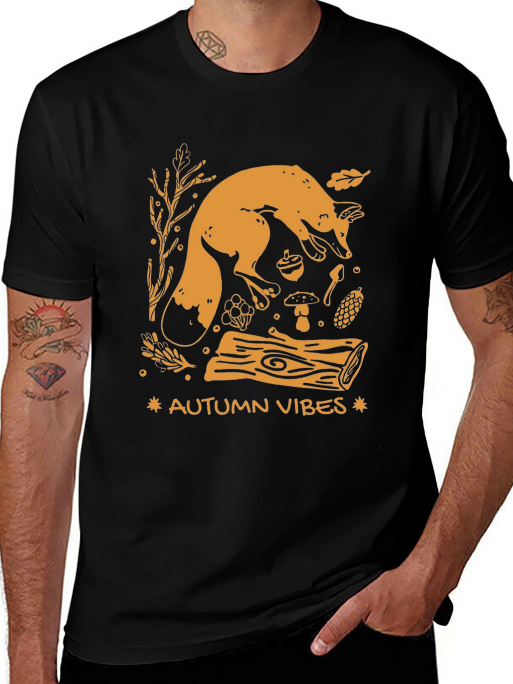 Autumn Vibes Graphic T-Shirt