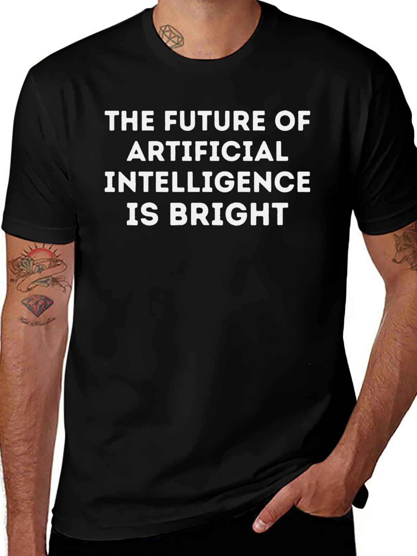AI is Bright T-Shirt - Future of Artificial Intelligence Tee