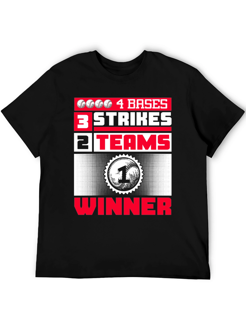 Baseball Winner T-Shirt
