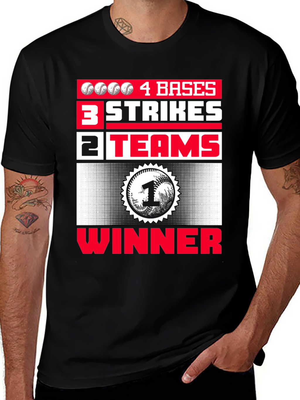 Baseball Winner T-Shirt