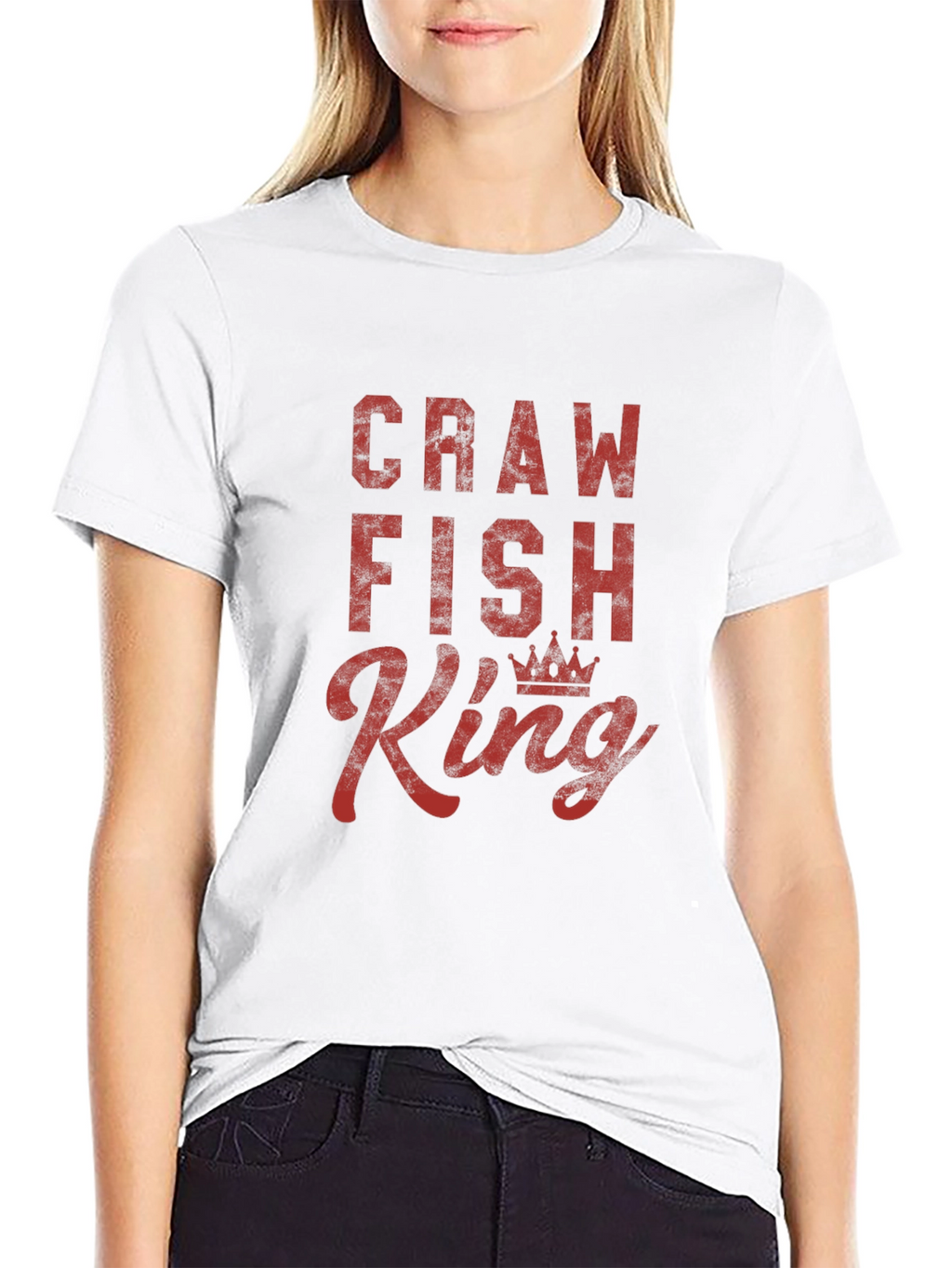 Crawfish King Graphic Tee - Black T-Shirt